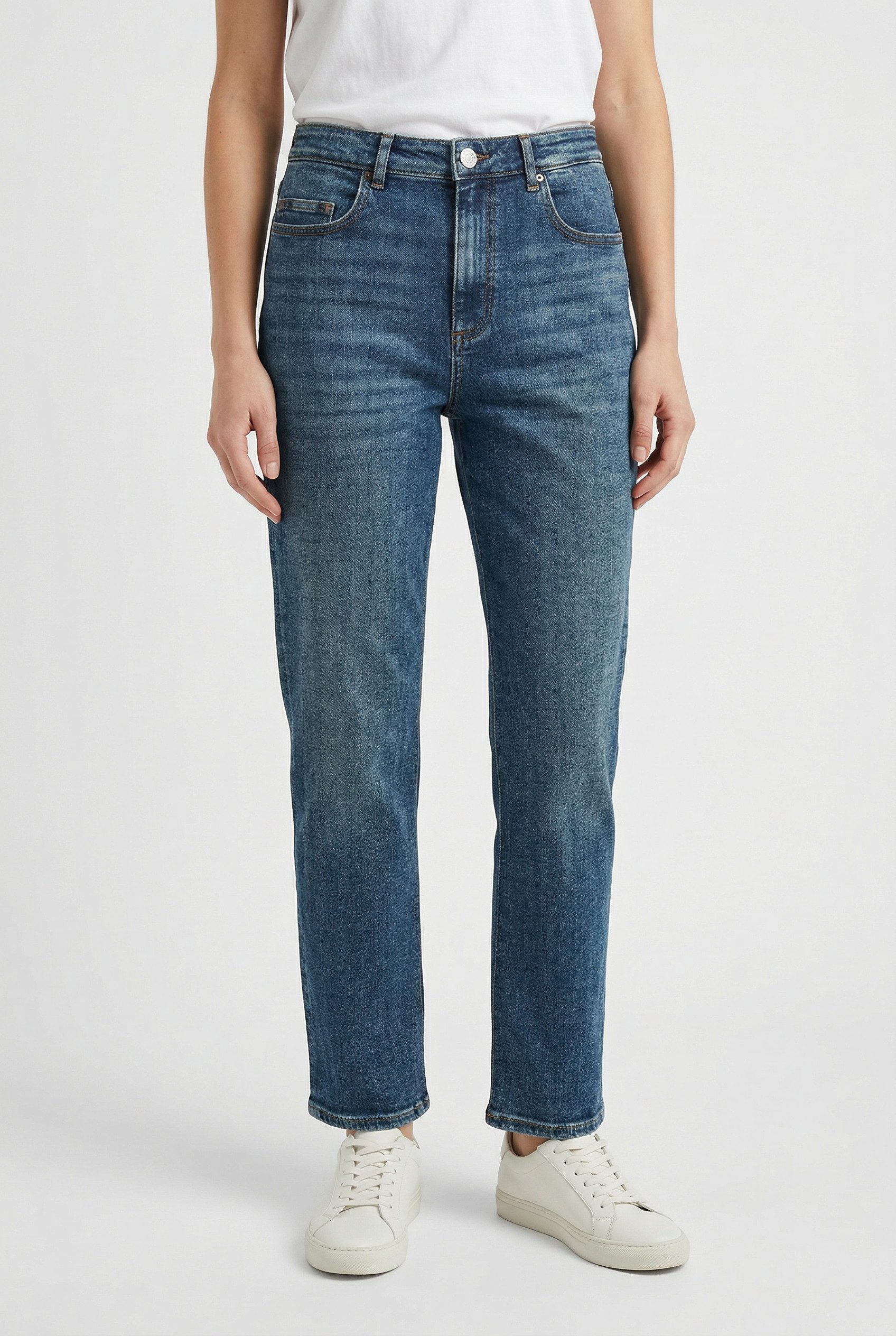 Vero Moda Skinny-fit-Jeans VMROSIE MR SLIM ANK J NOOS RA3047