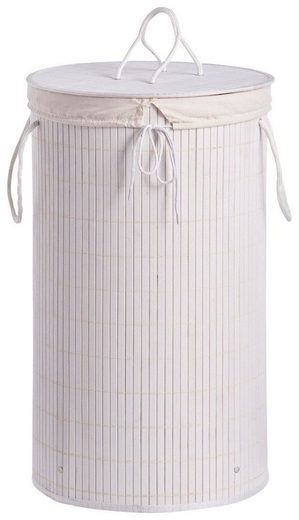 Zeller Present Wäschesortierer »Bamboo«, Wäschesammler aus Bambus, rund