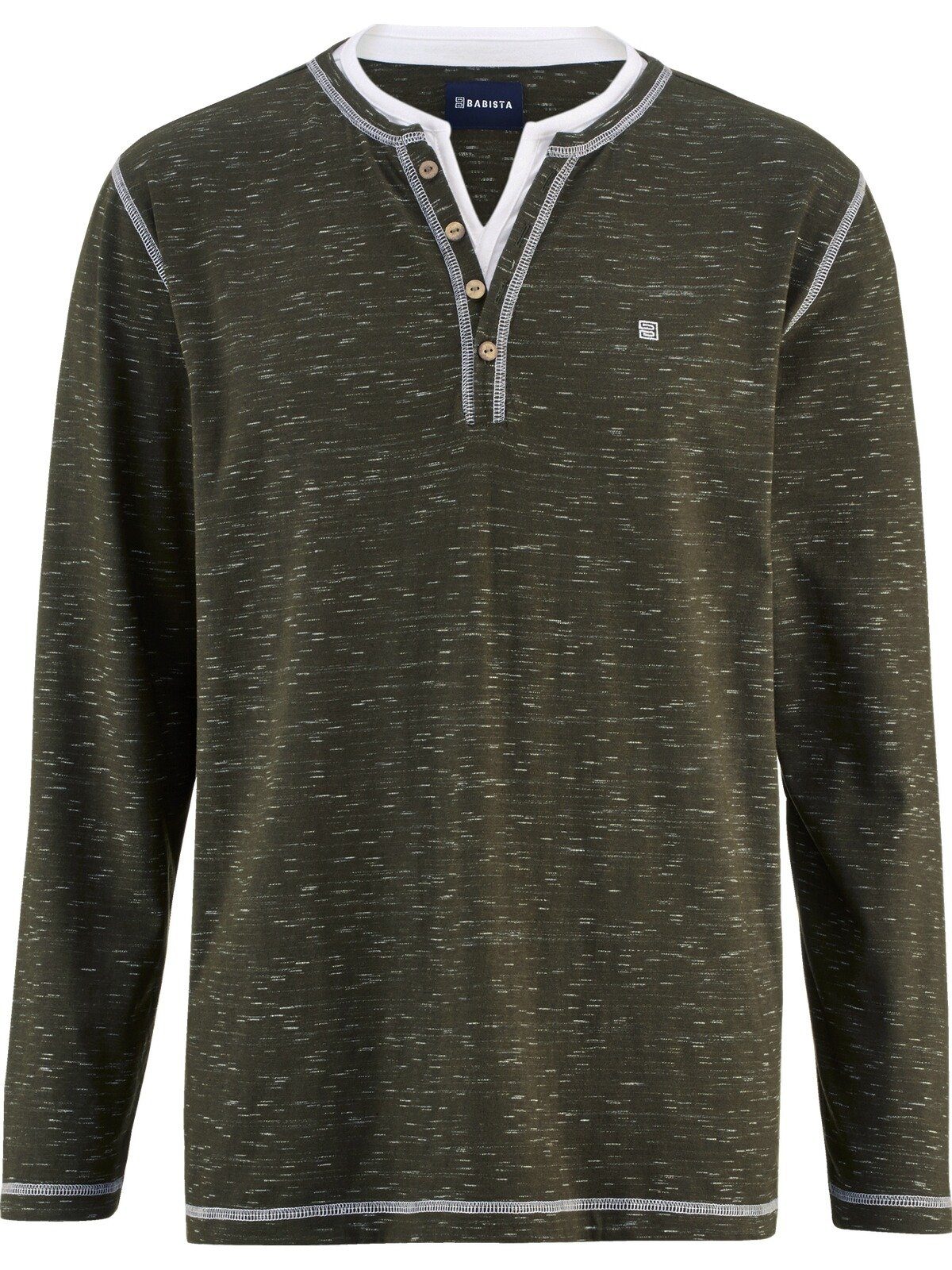 Babista Langarmshirt GIVIRA in melierter Optik günstig online kaufen