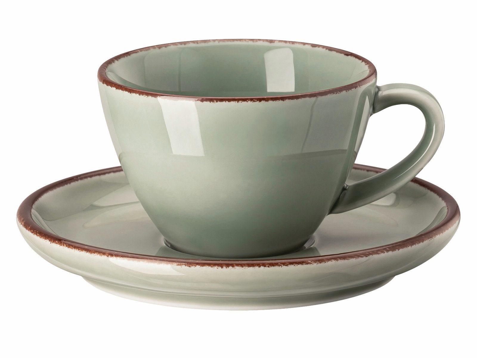 Espressotasse Profi Casual Moss Espressotasse 2tlg
