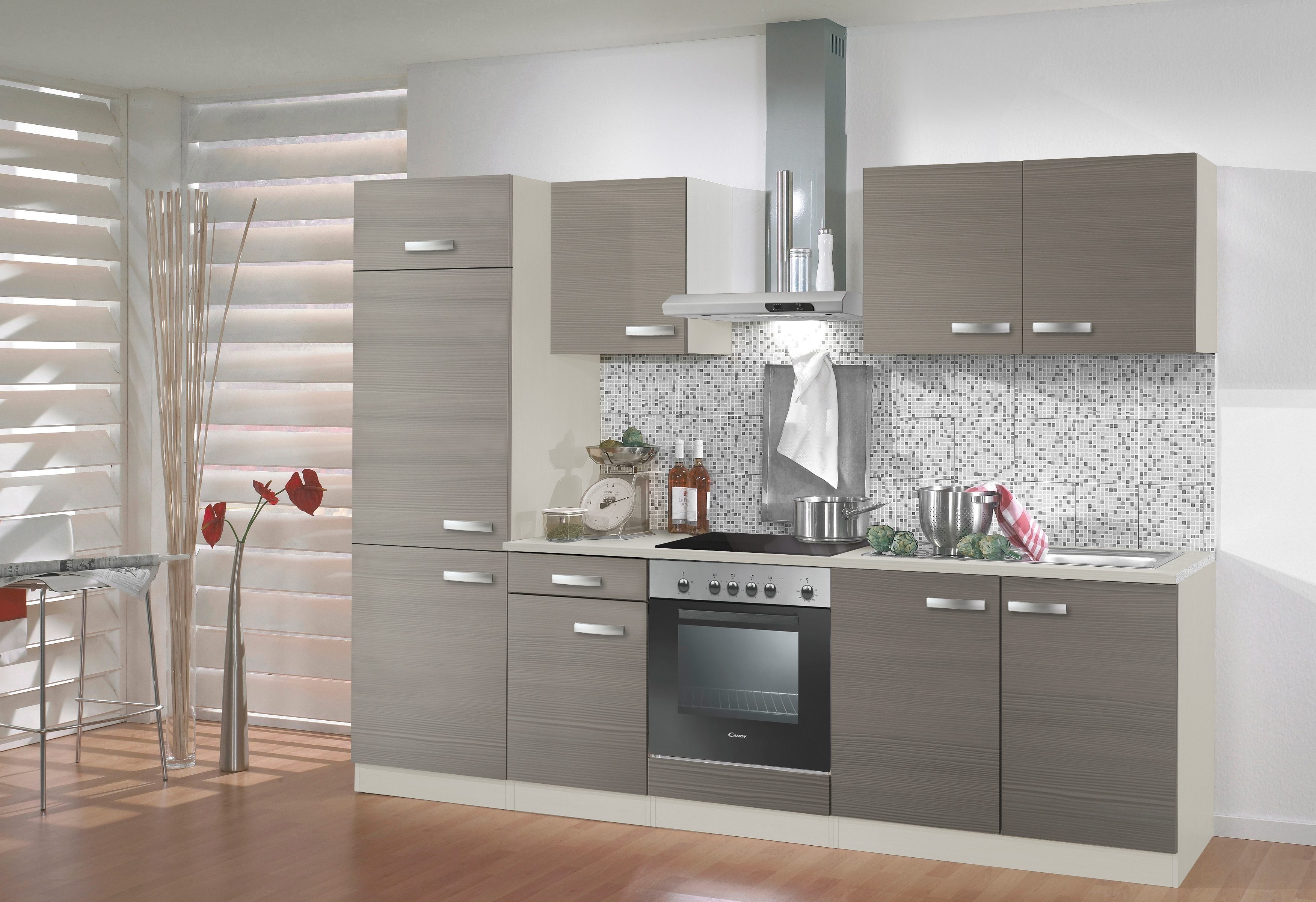 OPTIFIT Küchenzeile Vigo, mit E-Geräten, Breite 210 cm