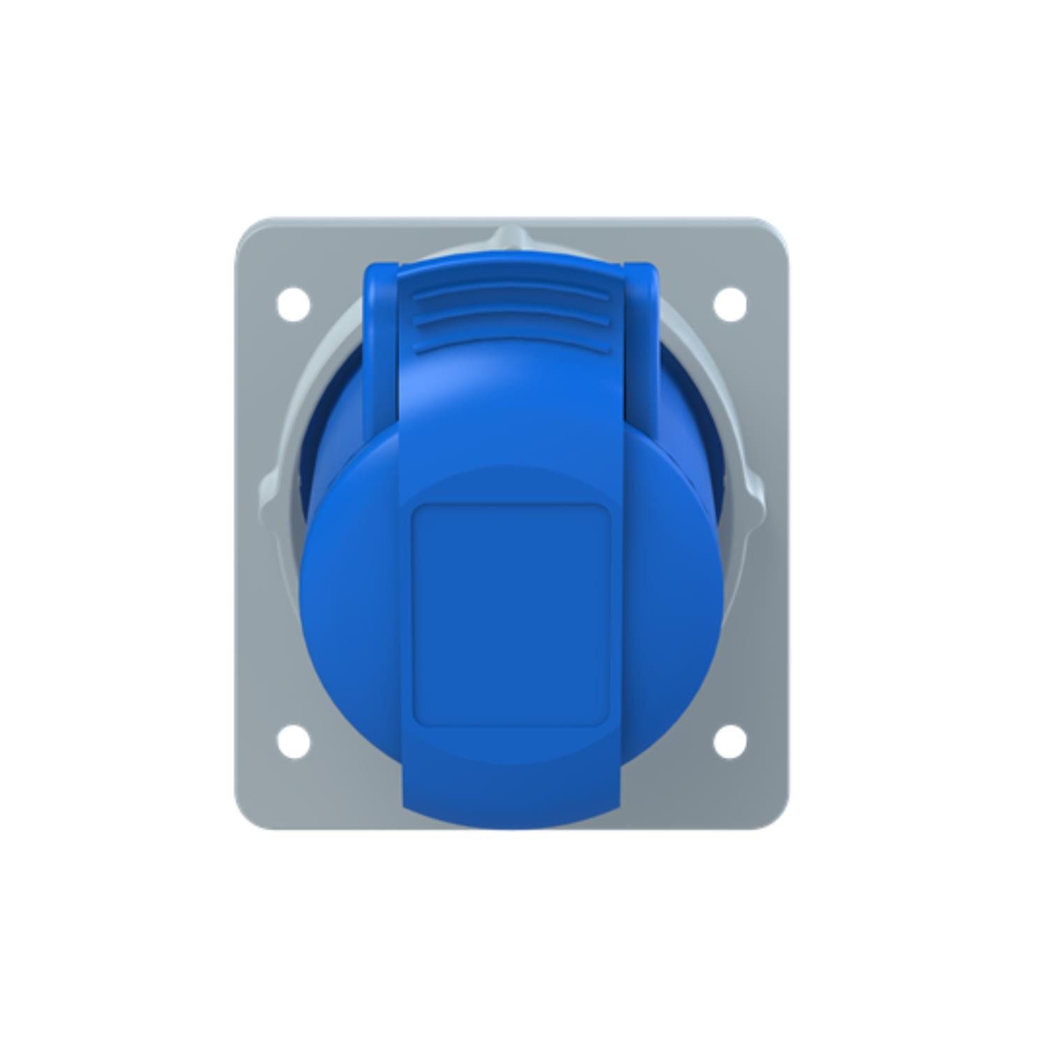 Amphenol CEE-Stecker Titel:16 Ampere CEE Einbausteckdose 3-polig (2P+PE) Buchse, Kodierung, (CEE Stromverteiler)