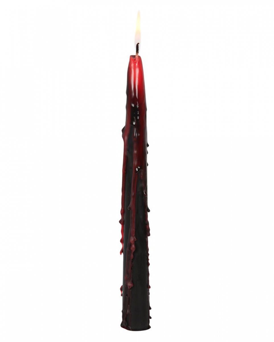 Horror-Shop Dekofigur Schwarze Vampirblut Spitzkerzen 8 günstig online kaufen