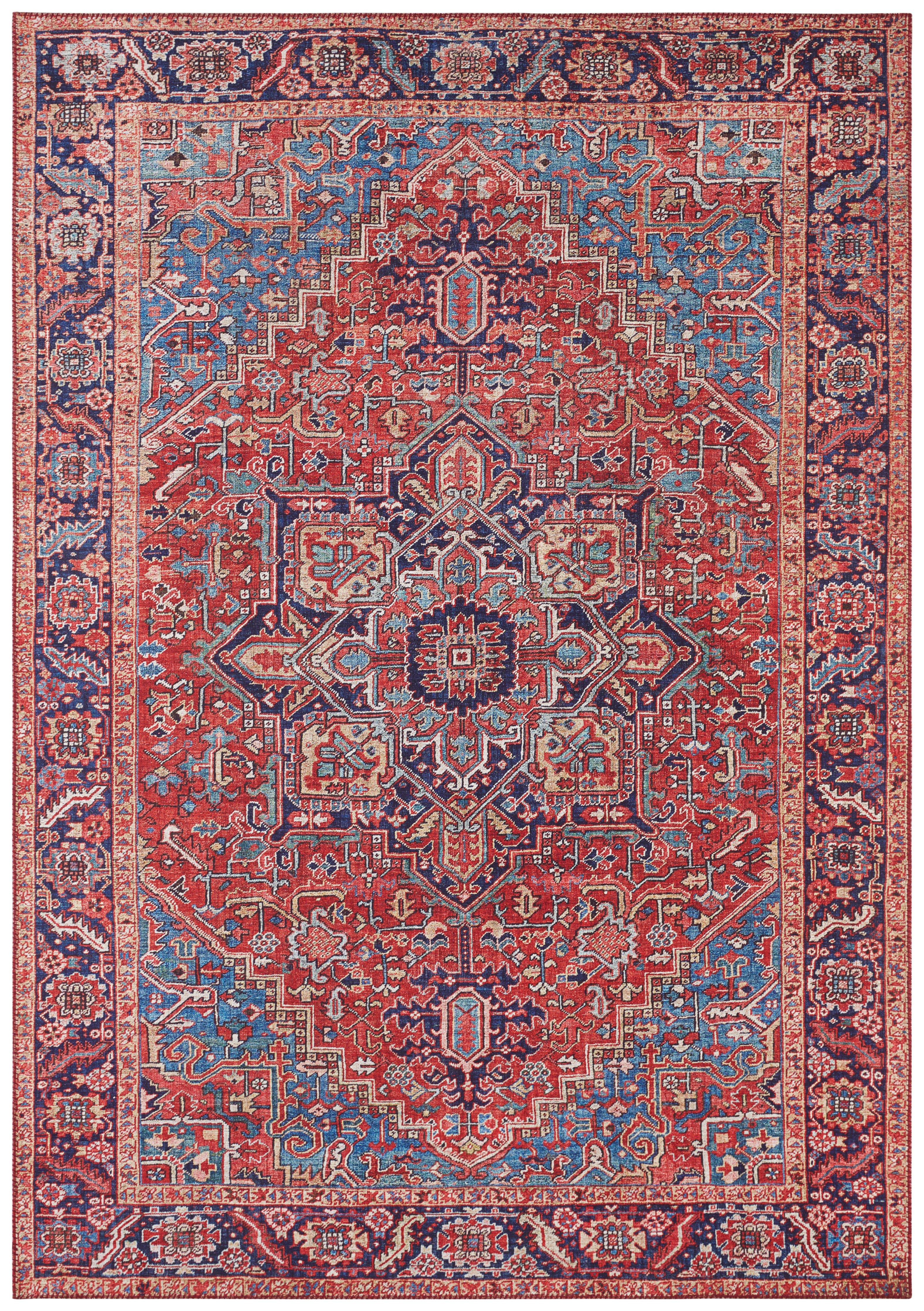 HANSE Home Teppich Amata, rechteckig, Höhe: 5 mm, Orientalisch, Läufer, Vintage, Wohnzimmer, Schlafzimmer, Esszimmer