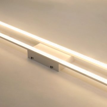 Nettlife LED Deckenleuchte Dimmbar mit Fernbedienung Schwarz Moderne 40W Deckenbeleuchtung, LED fest integriert, Warmweiß Neutralweiß Kaltweiß, Wohnzimmer Schlafzimmer