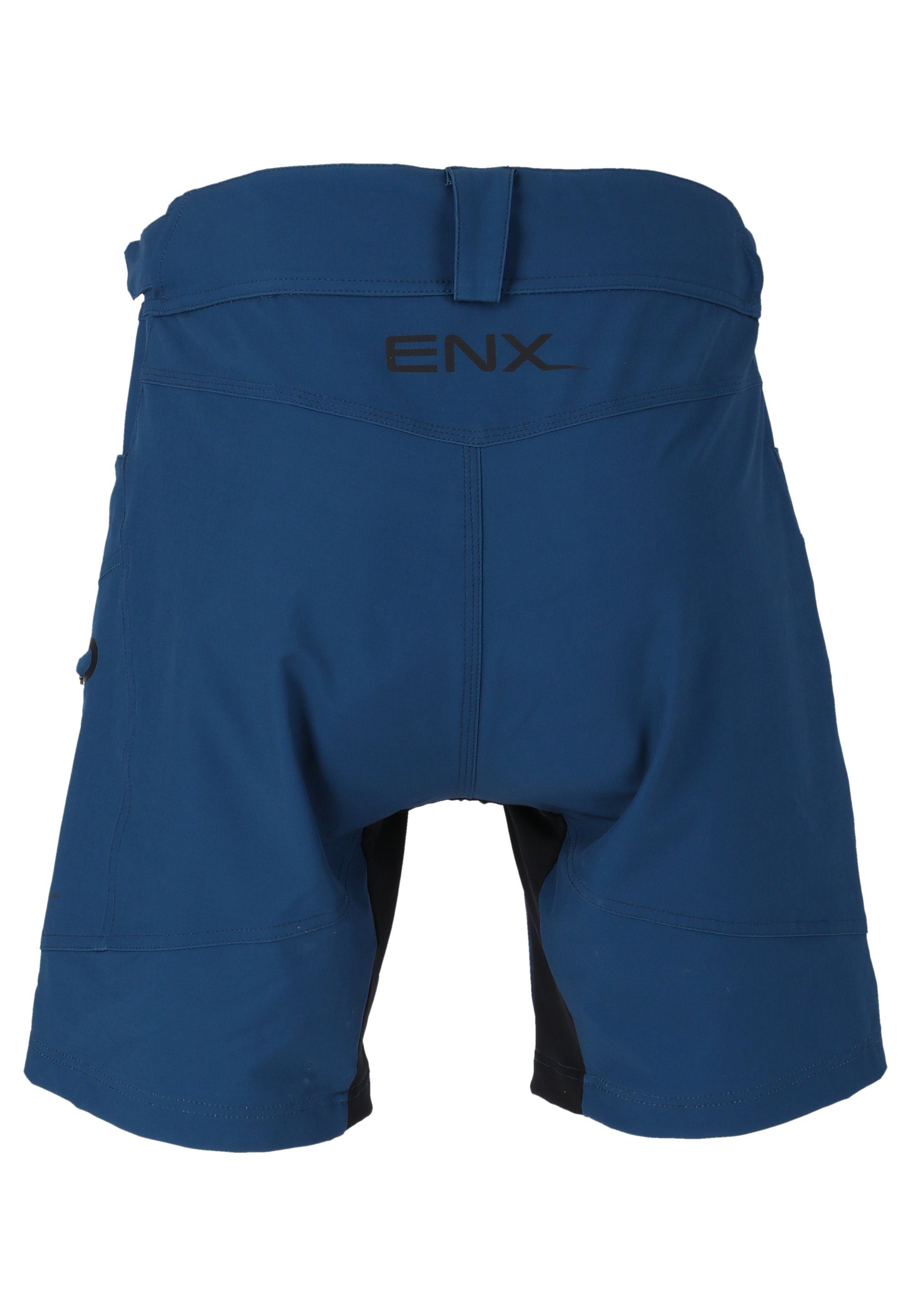 Radhose W Shorts herausnehmbarer Jamilla 2 ENDURANCE in mit Innen-Tights petrol 1