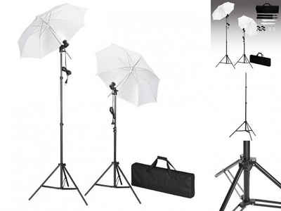 vidaXL Fotohintergrund »Studiobeleuchtung-Set mit Stative Schirme«