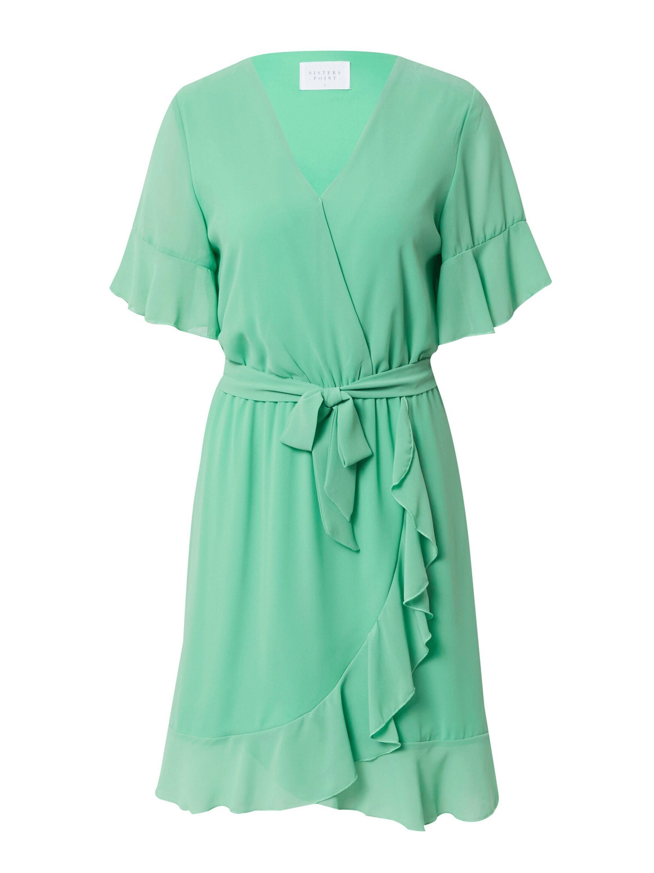 Sisters Point Sommerkleid NEW GRETO (1-tlg) Drapiert/gerafft