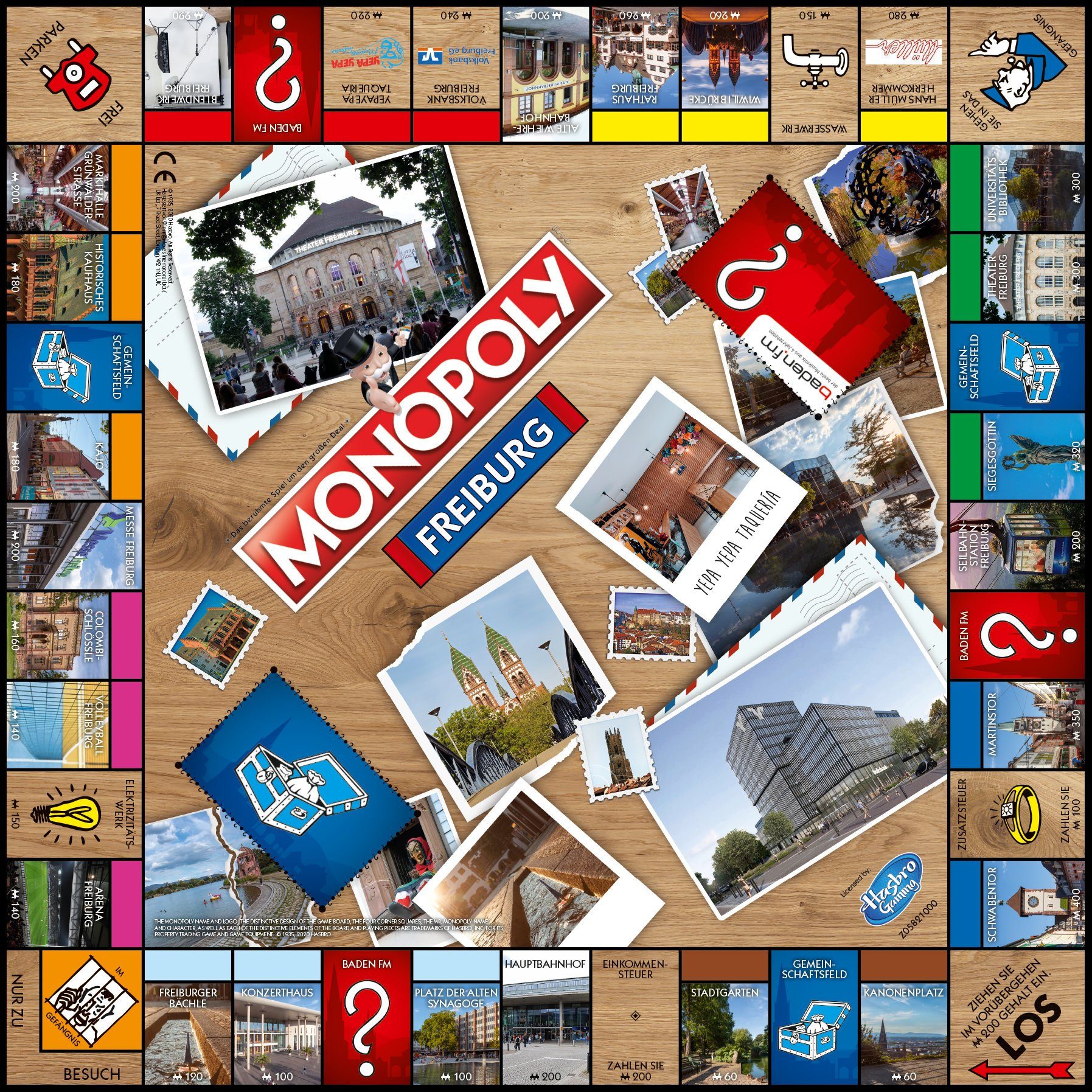 Winning Moves Spiel Monopoly Freiburg, Brettspiel