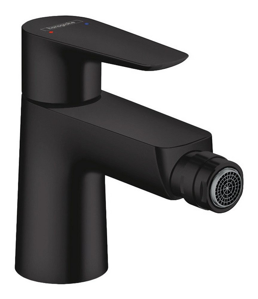 hansgrohe Bidetarmatur Talis E Bidetmischer mit Zugstangen-Ablaufgarnitur Ausladung