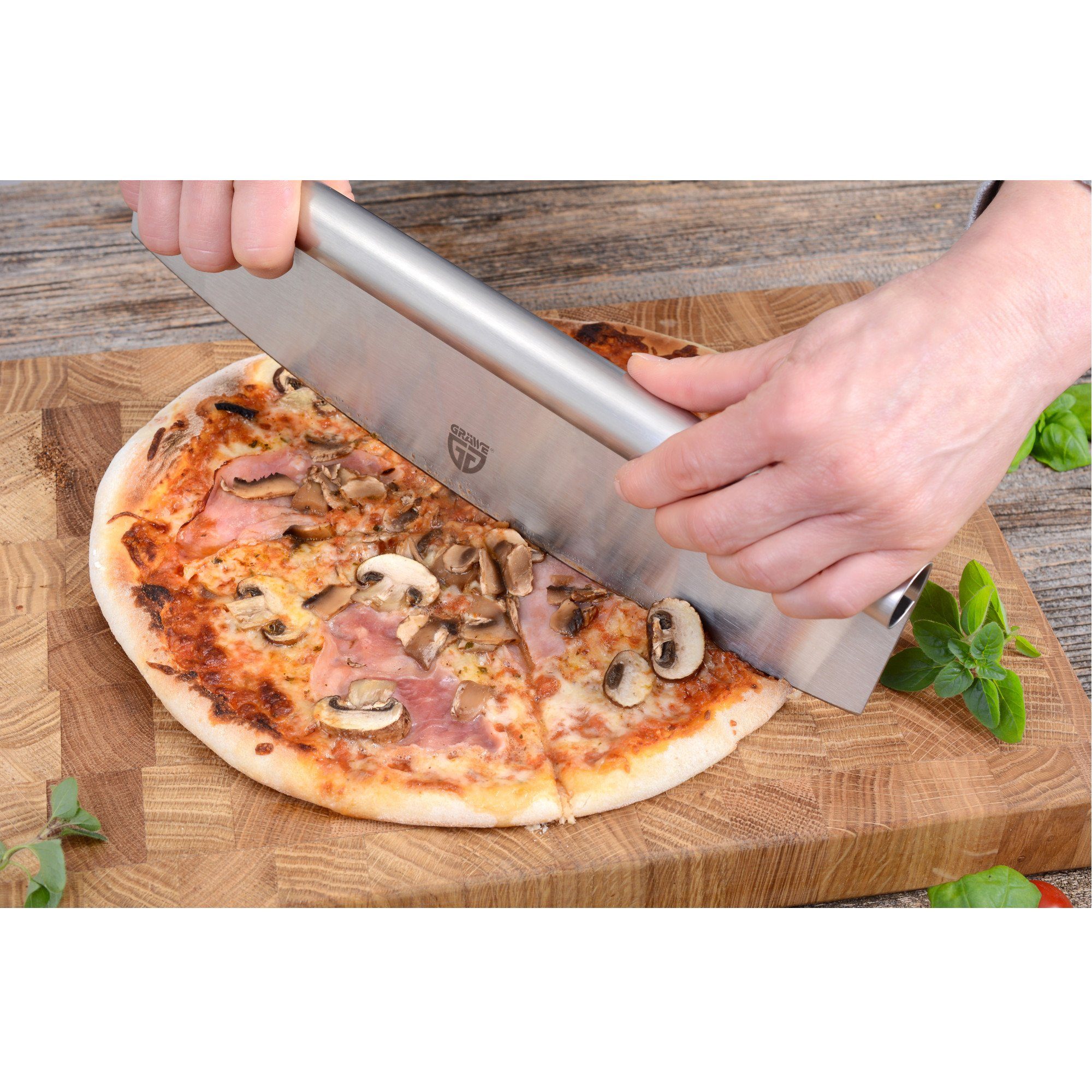 35 cm Pizzamesser Pizzaschneider GRÄWE GRÄWE