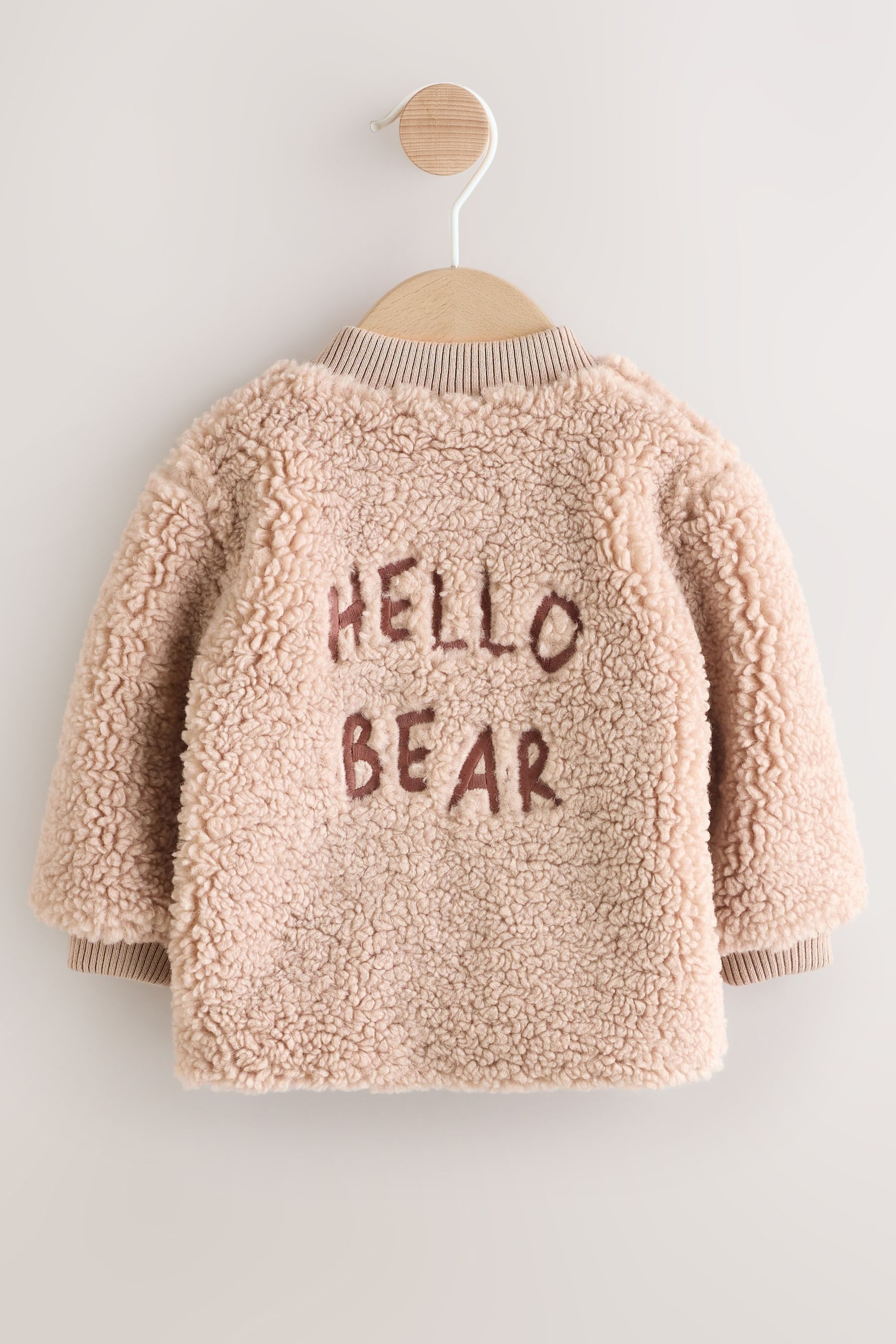 Next Fleecejacke Babyjacke mit Teddyfell (1-St)