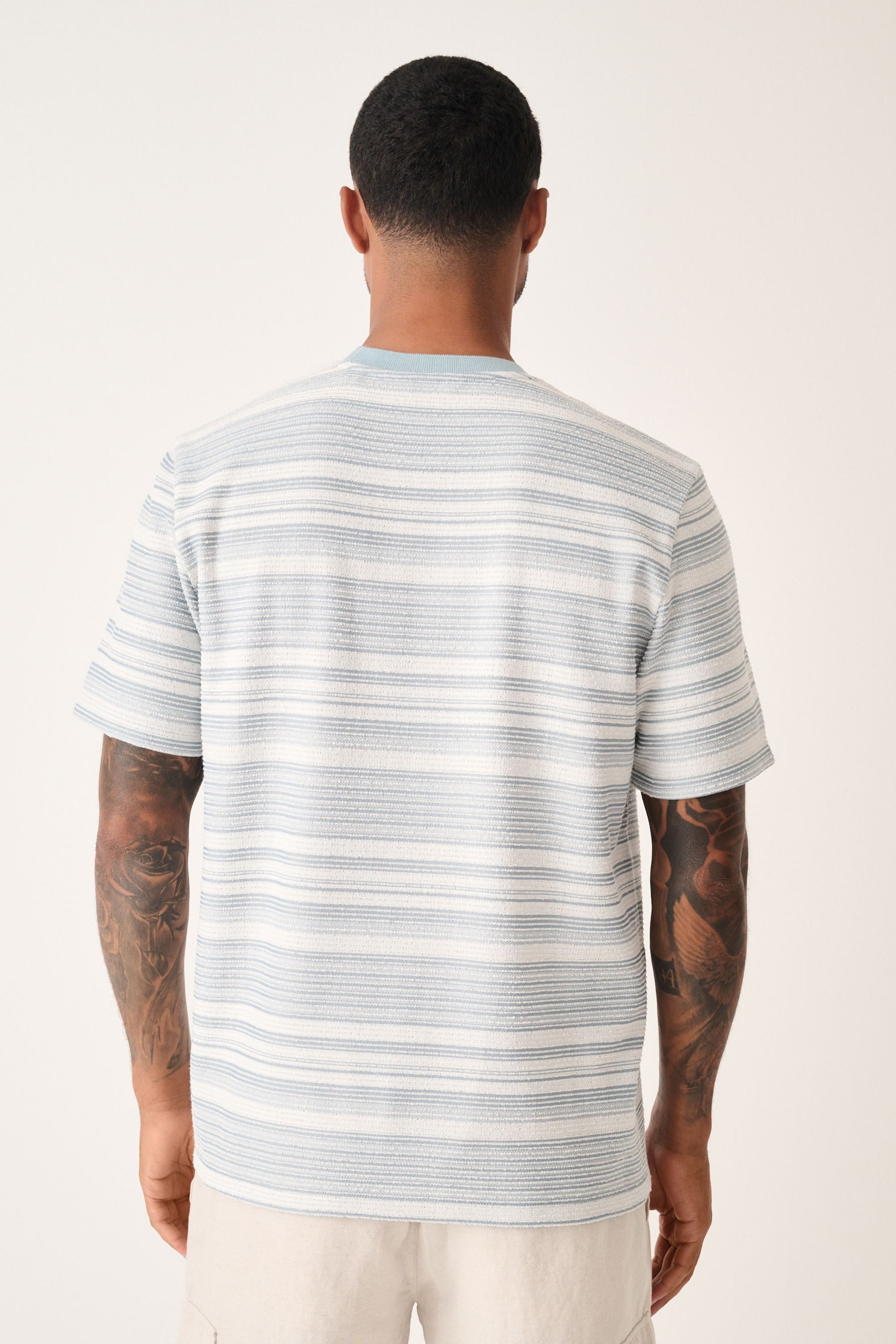 Next T-Shirt Gestreiftes T-Shirt aus 100 % günstig online kaufen
