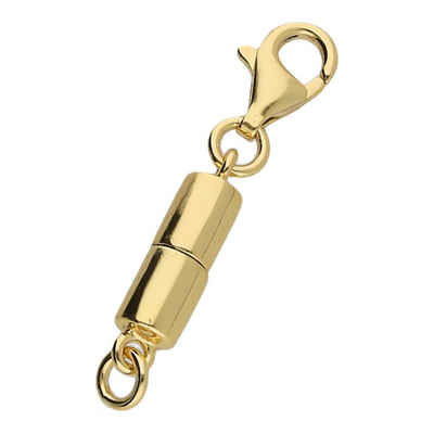 Smart Jewel Kettenanhänger mit Magnetverschluß zum Einhängen, vergoldet, Silber 925