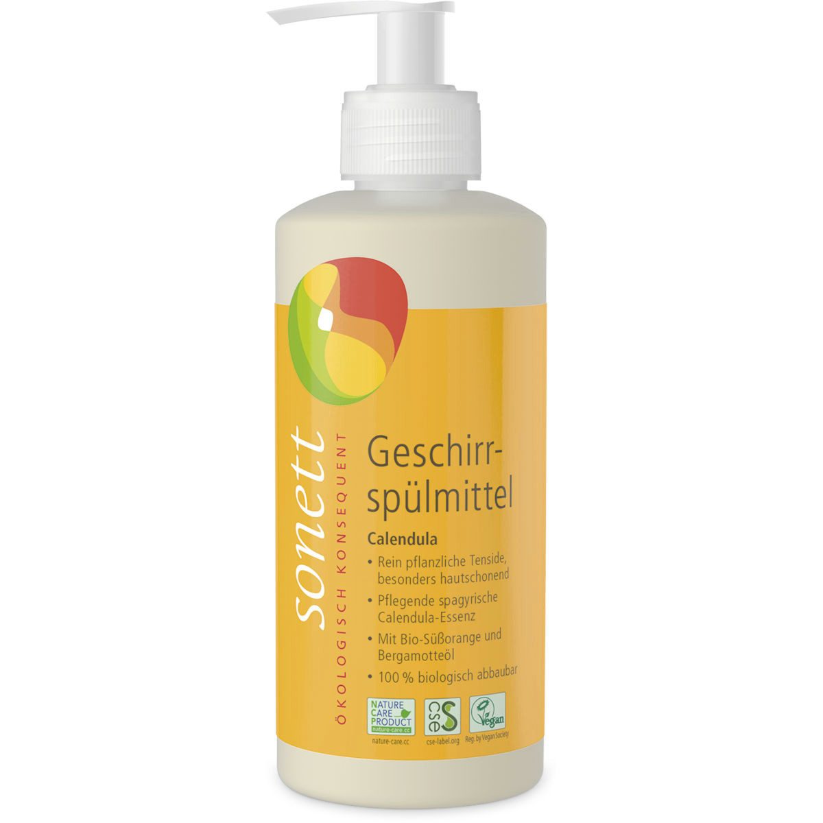 Sonett Geschirrspülmittel Calendula 300 ml Geschirrspülmittel
