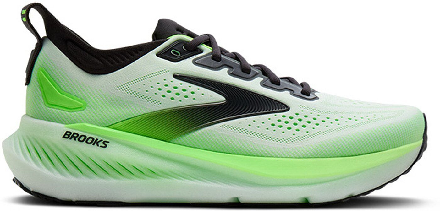 Brooks Glycerin 23 WHITE/PHANTOM/GREEN GECKO Laufschuh