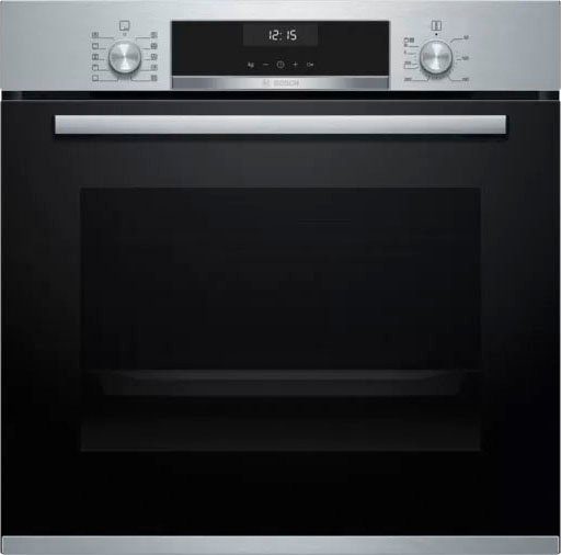 BOSCH Backofen-Set HBD634CS81, mit Teleskopauszug nachrüstbar, ecoClean Direct