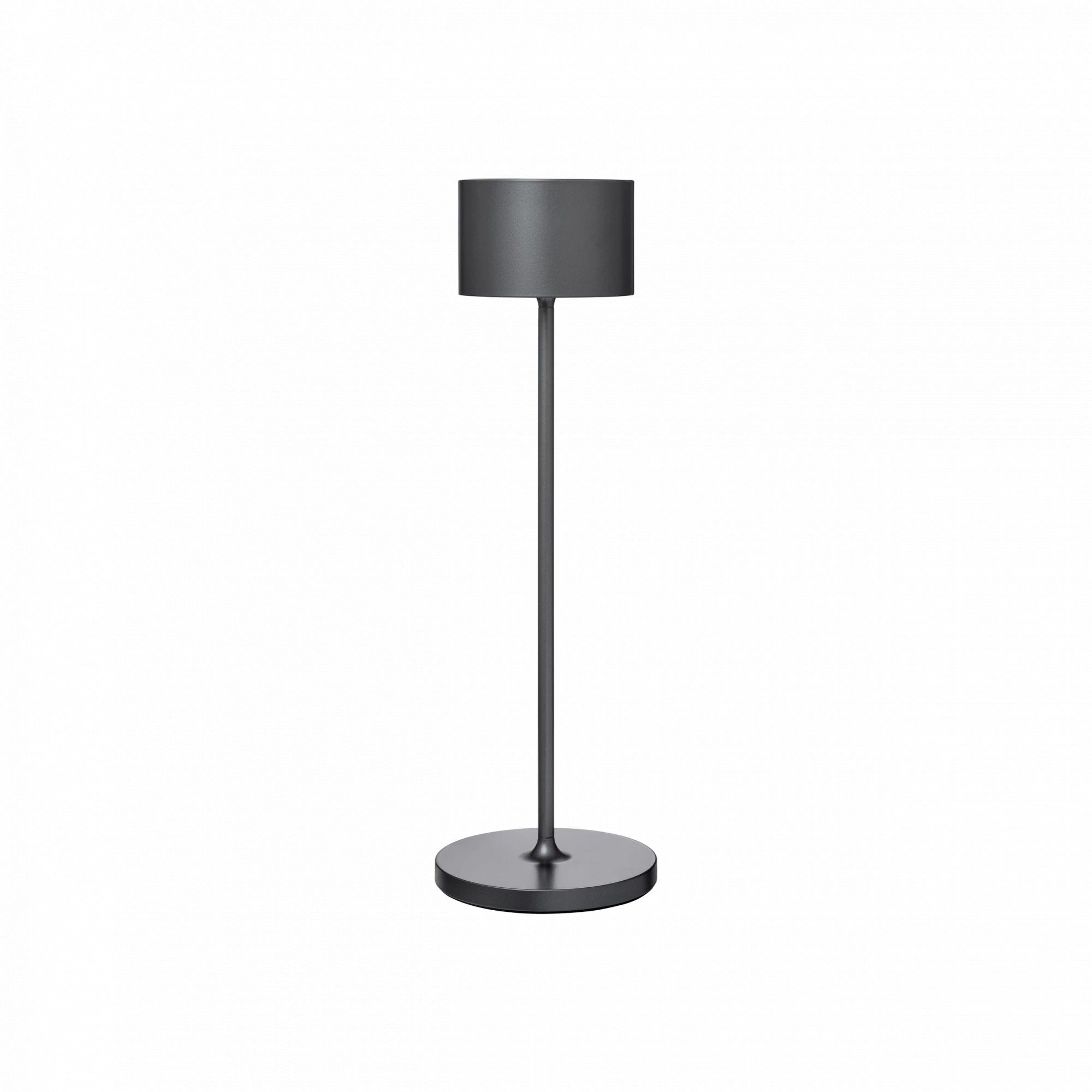 blomus LED Tischleuchte -FAROL- Mobile LED-Tischleuchte: Akku Leuchte für Innen & Außen, Dimmbar, LED fest integriert, Warmweiß, 3000 Kelvin, 40Std. Brenndauer, IP54, Warmweiß, Akku, Outdoor, 115 Lumen