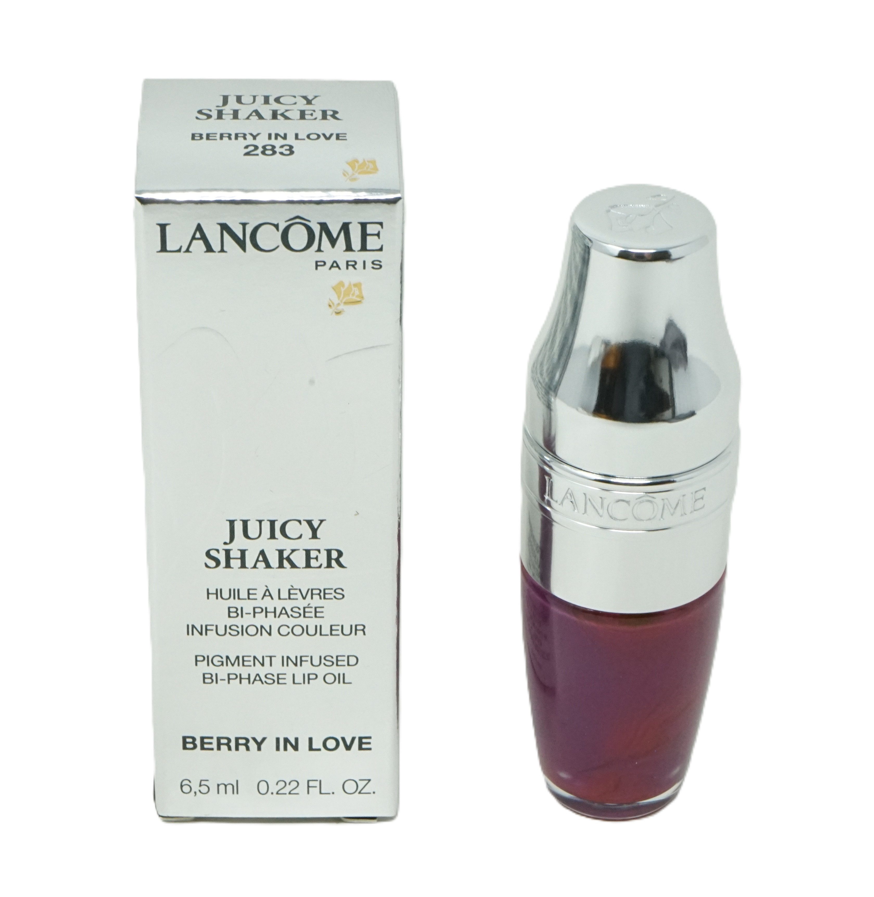 Lippenstift Lancome Juicy Shaker Lipgloss Lip Oil 283 Berry In Love 6,5ml