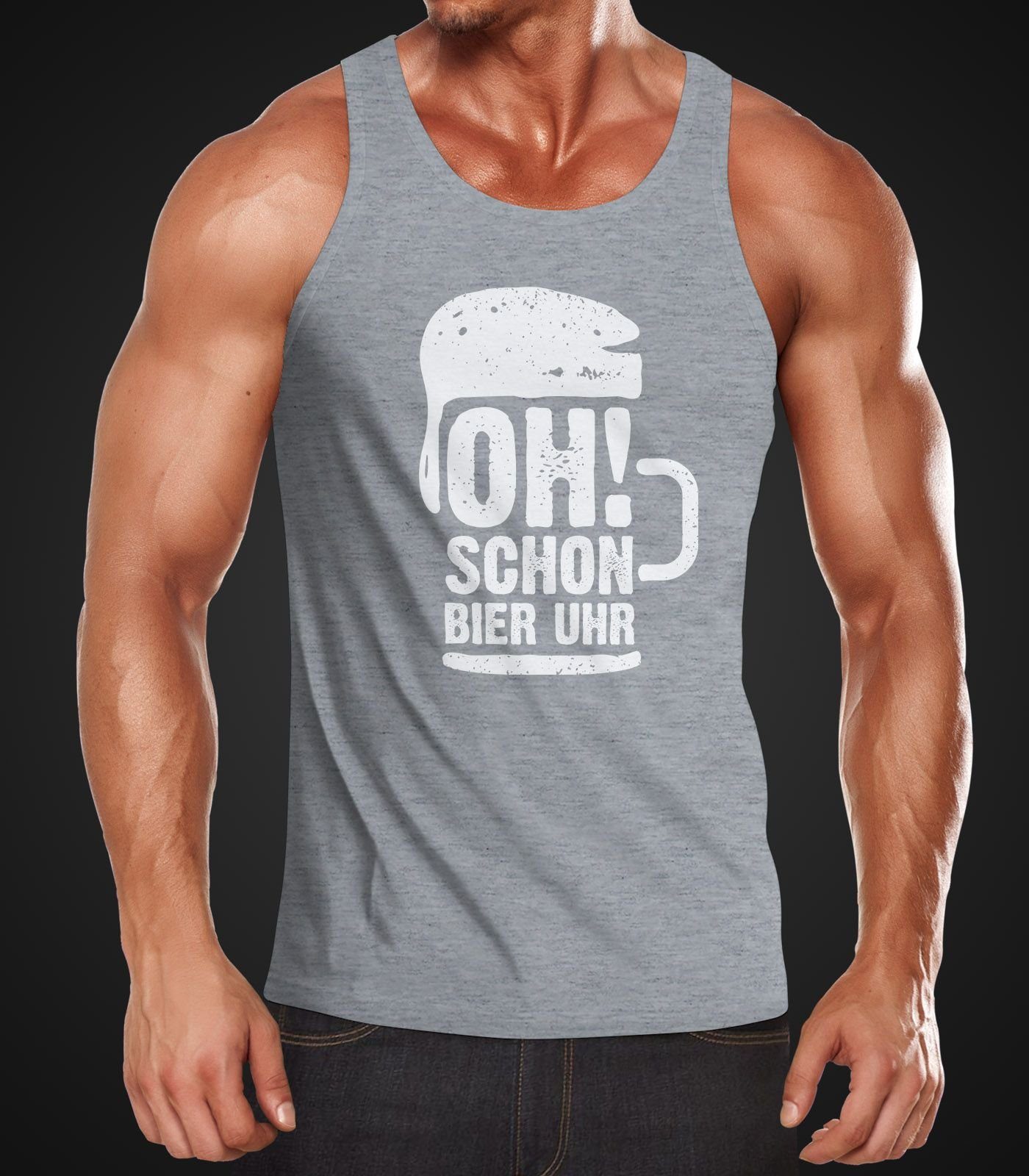 MoonWorks Tanktop Herren Tanktop oh schon günstig online kaufen