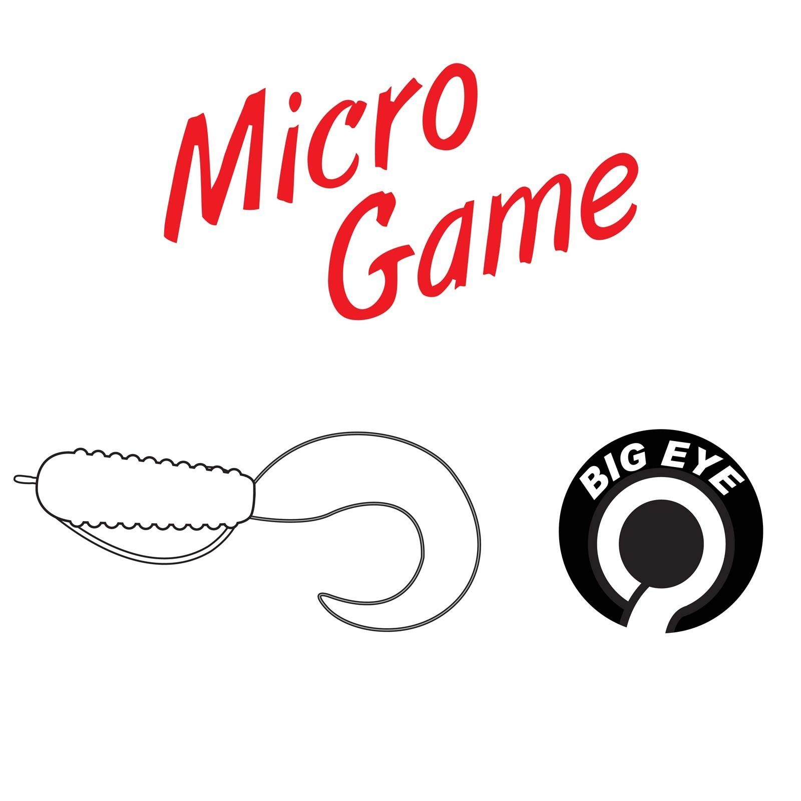 Offsethaken Micro Offset-Haken, Worm Gr.8 325 Game Gamakatsu Gamakatsu