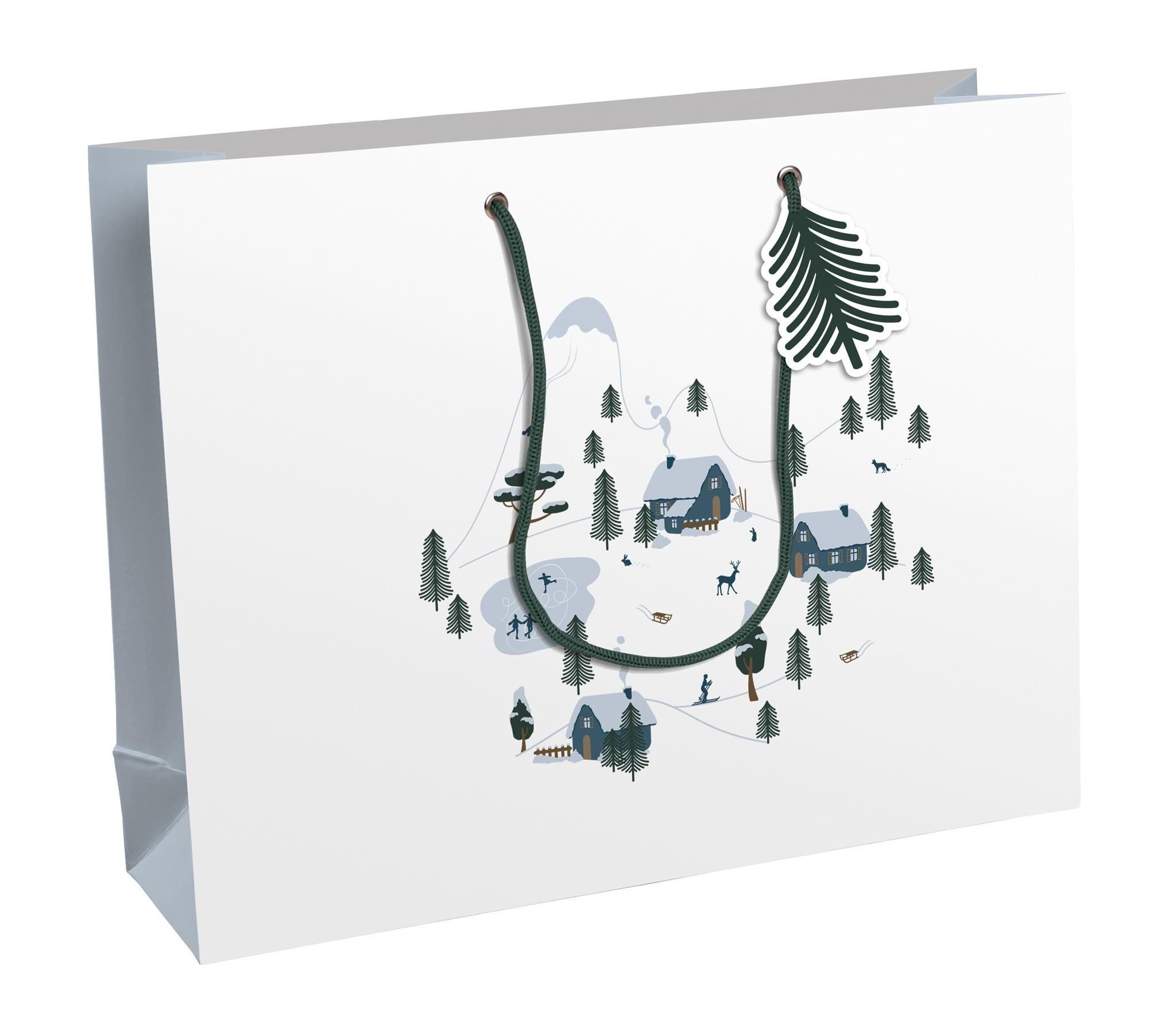CLAIREFONTAINE Einkaufsbeutel Clairefontaine Eurowrap Clairefontaine X-30921-6C – Winter