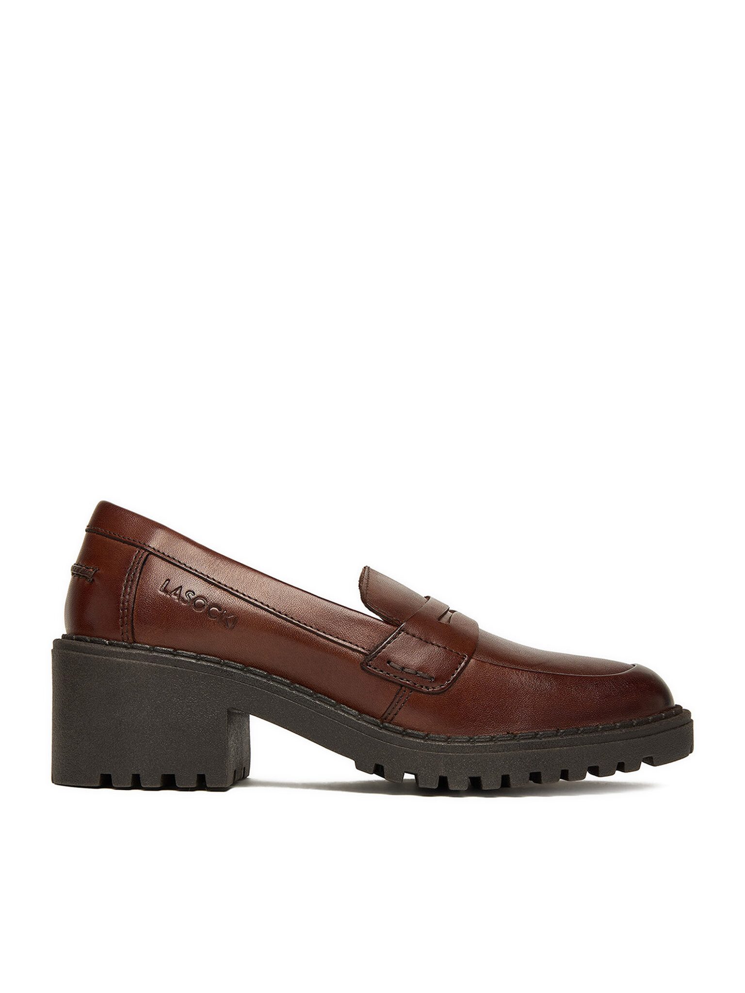 LASOCKI Lasocki Damen-Loafers Braun Lasocki-CEO-WB-RONA-33 Braun Mokassin
