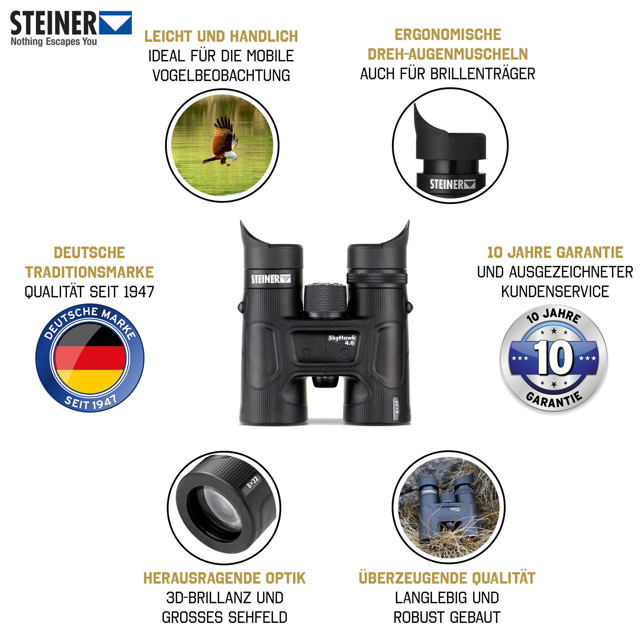 Steiner Skyhawk 8x32 Fernglas