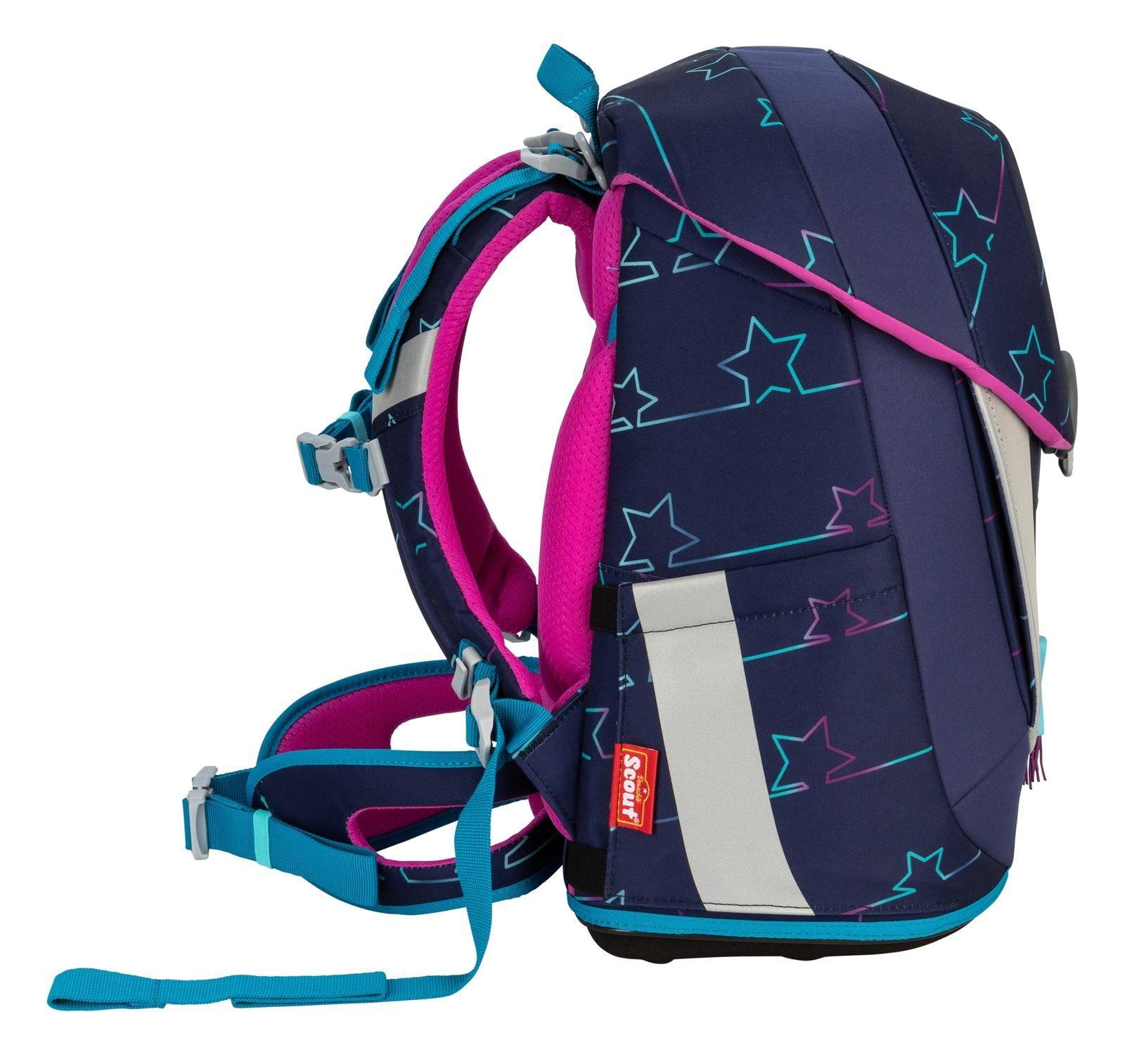 Scout Schulranzen Sunny II Set 4-teilig (Set, 4-tlg)