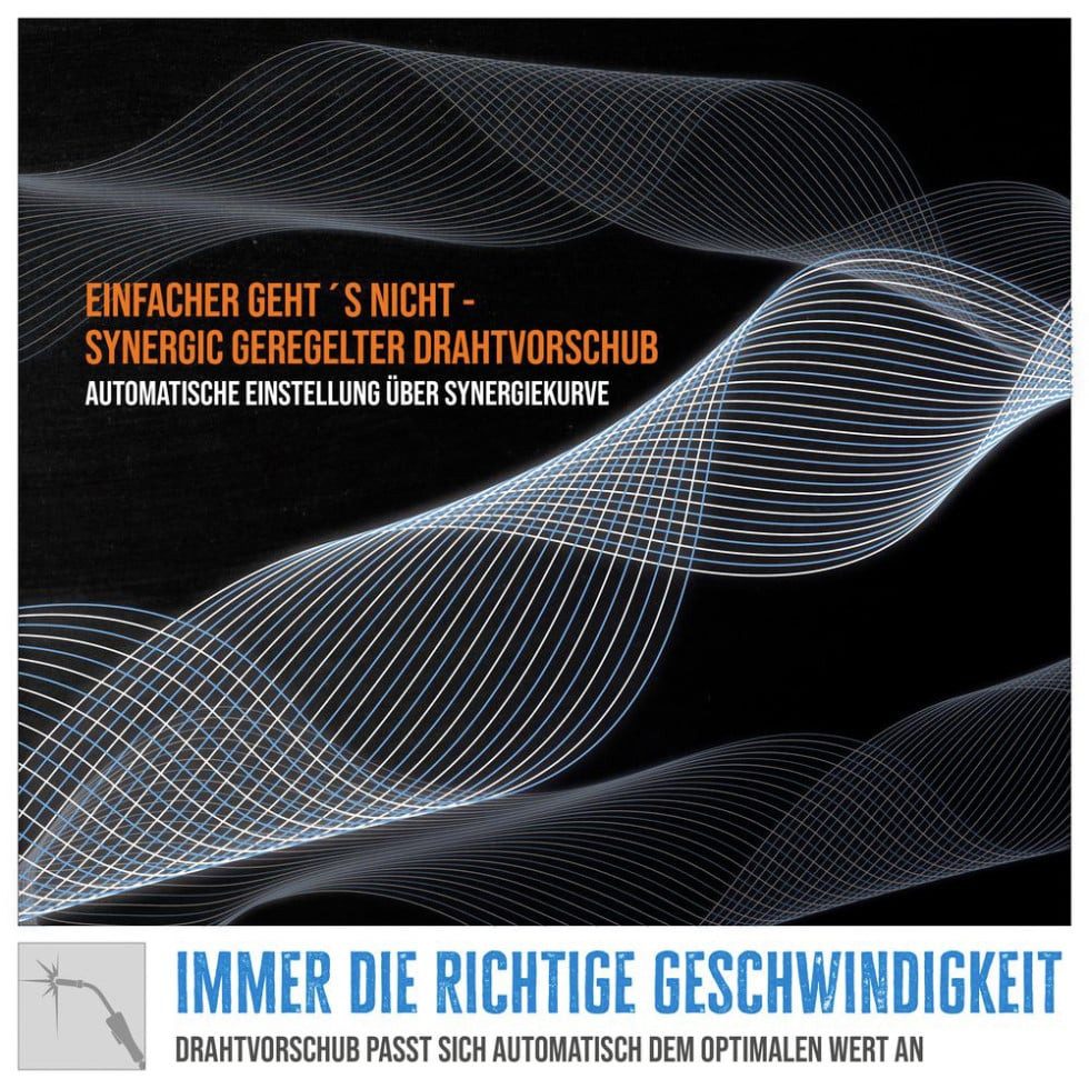 Güde Fülldrahtschweißgerät Güde Schweißgerät Fülldraht SG 121 A-SYN 52 W