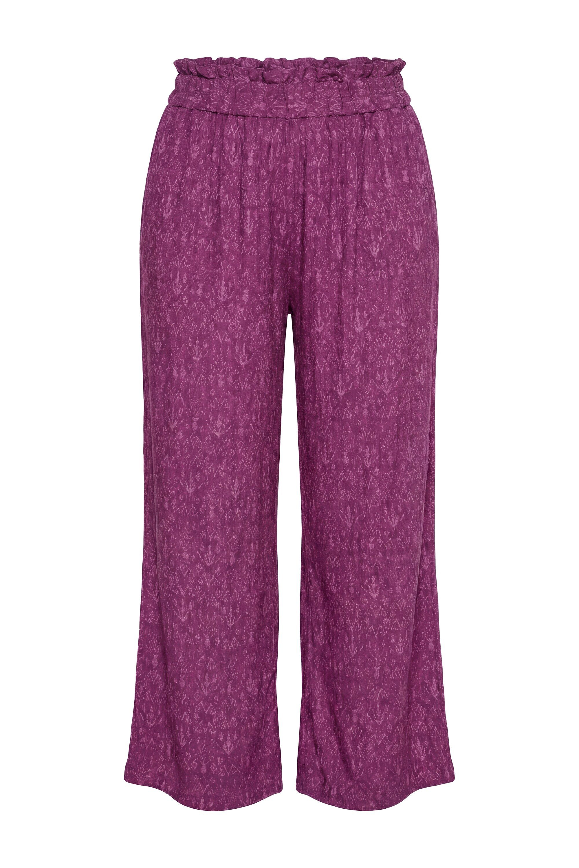 Studio Untold Schlupfhose Hose Wide Legs High Waist Paisley