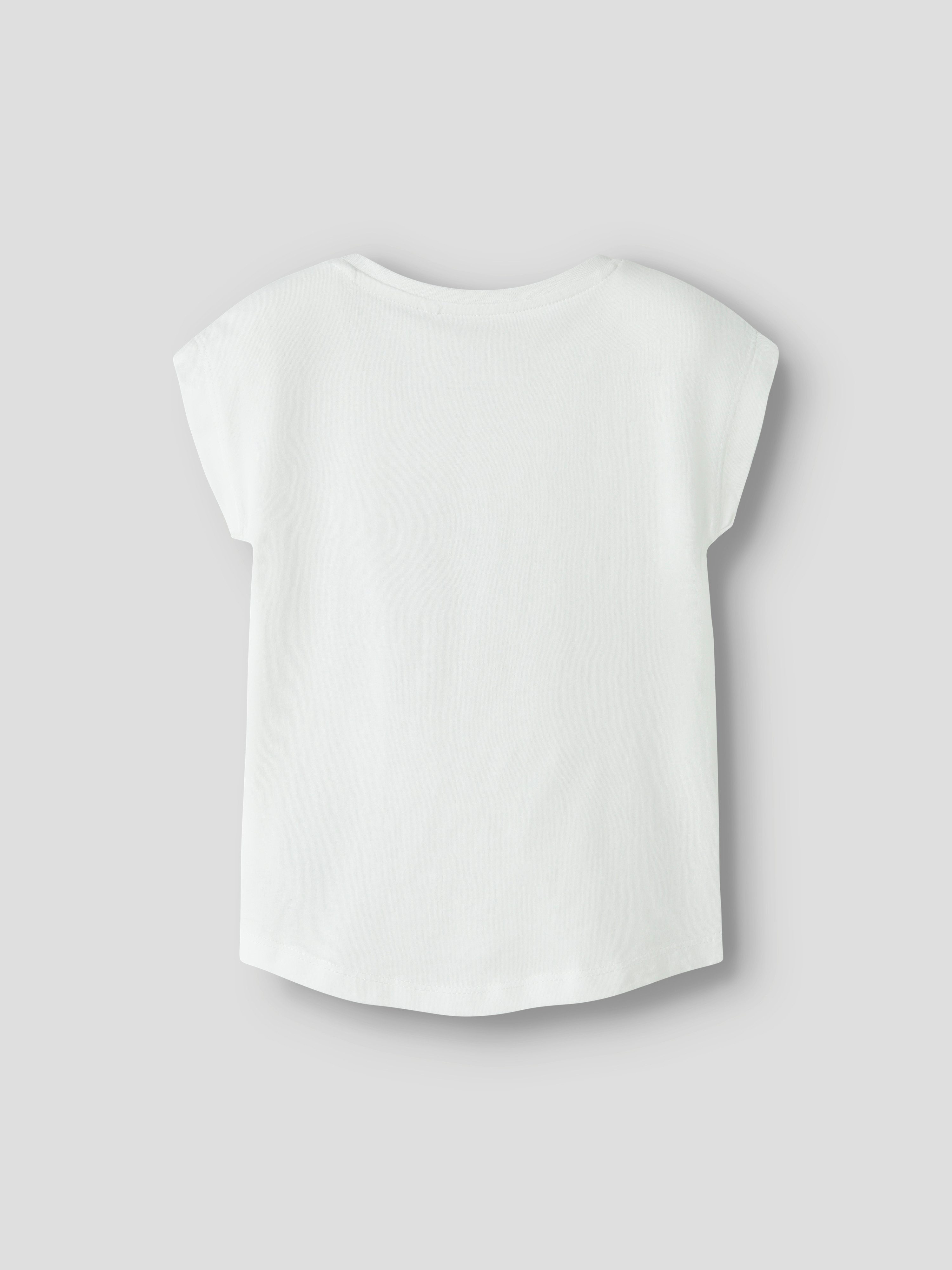 Name It T-Shirt NMFVOTIA CAPSL TOP Baumwolle, loose fit – Bild 3 von 4