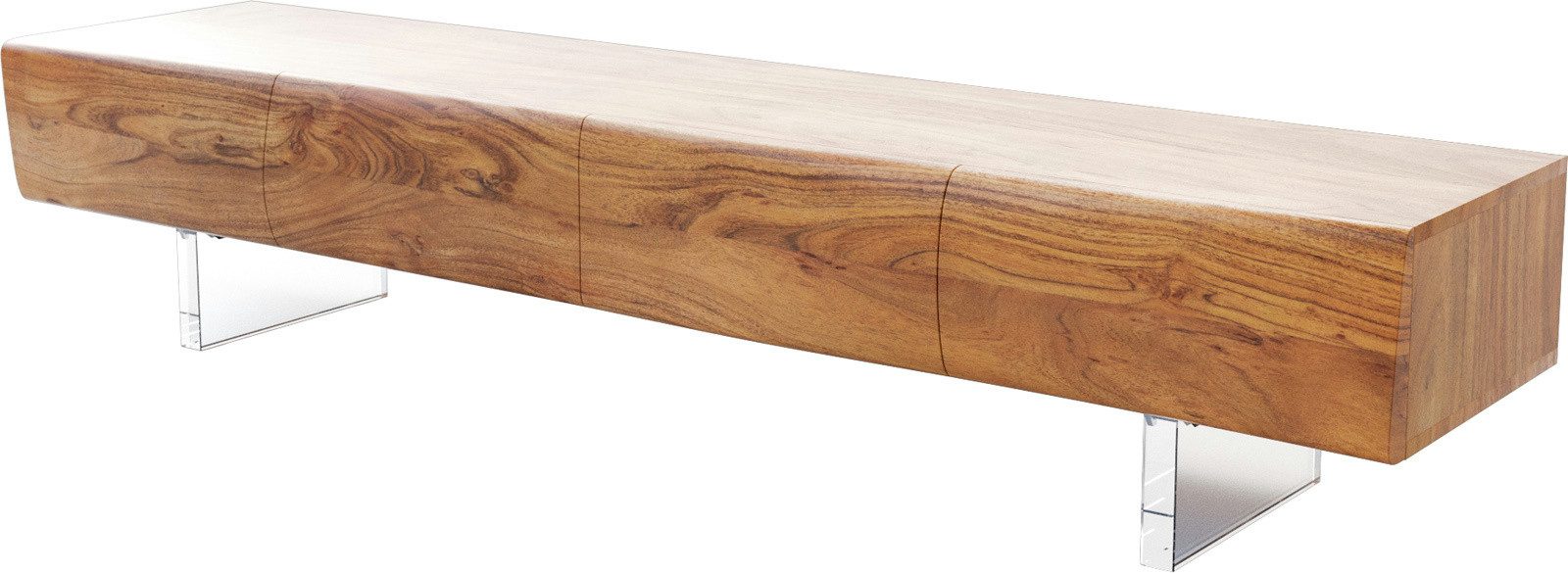 DELIFE Lowboard New, Live-Edge Akazie Natur günstig online kaufen