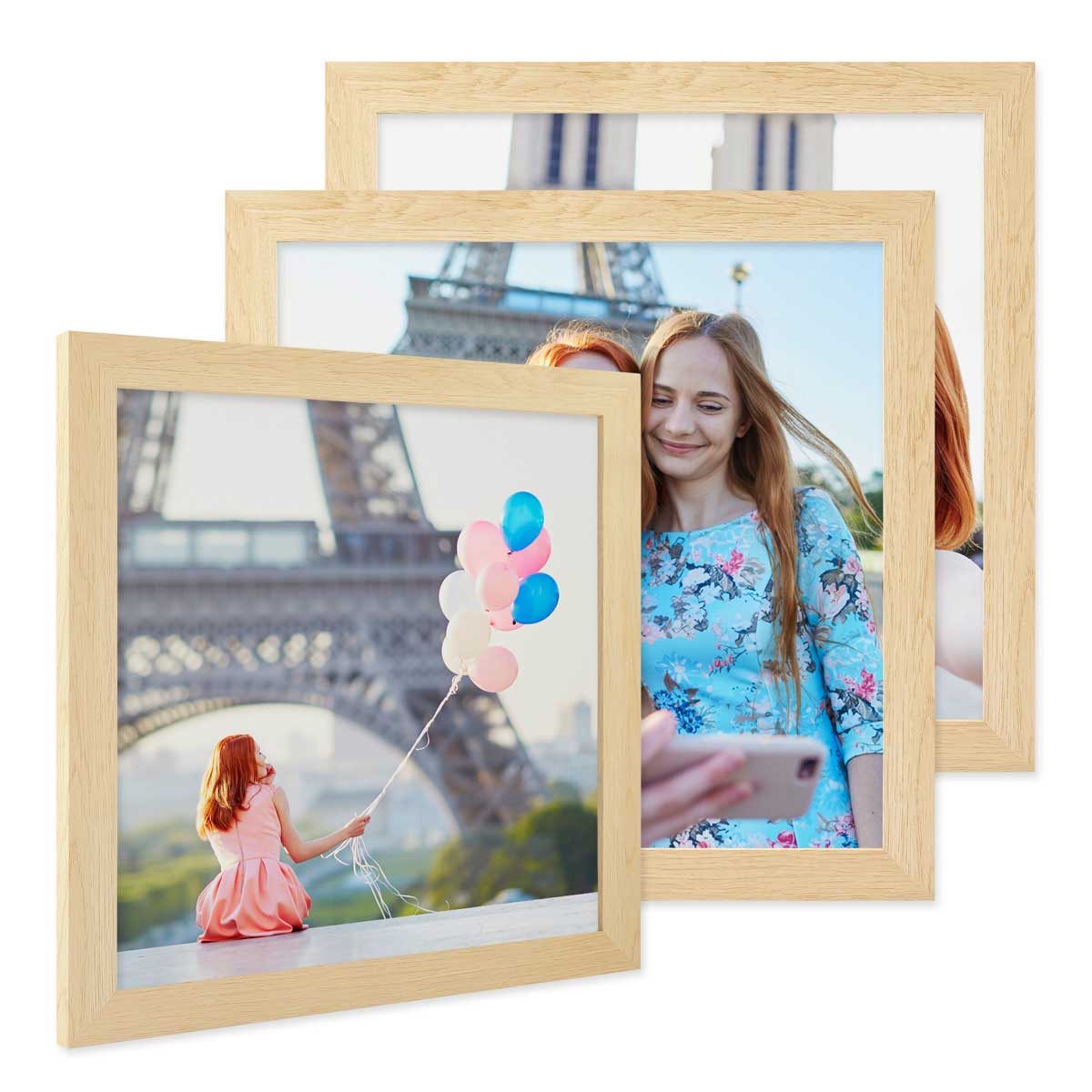 PHOTOLINI Bilderrahmen 3er Set breite Rahmen, günstig online kaufen