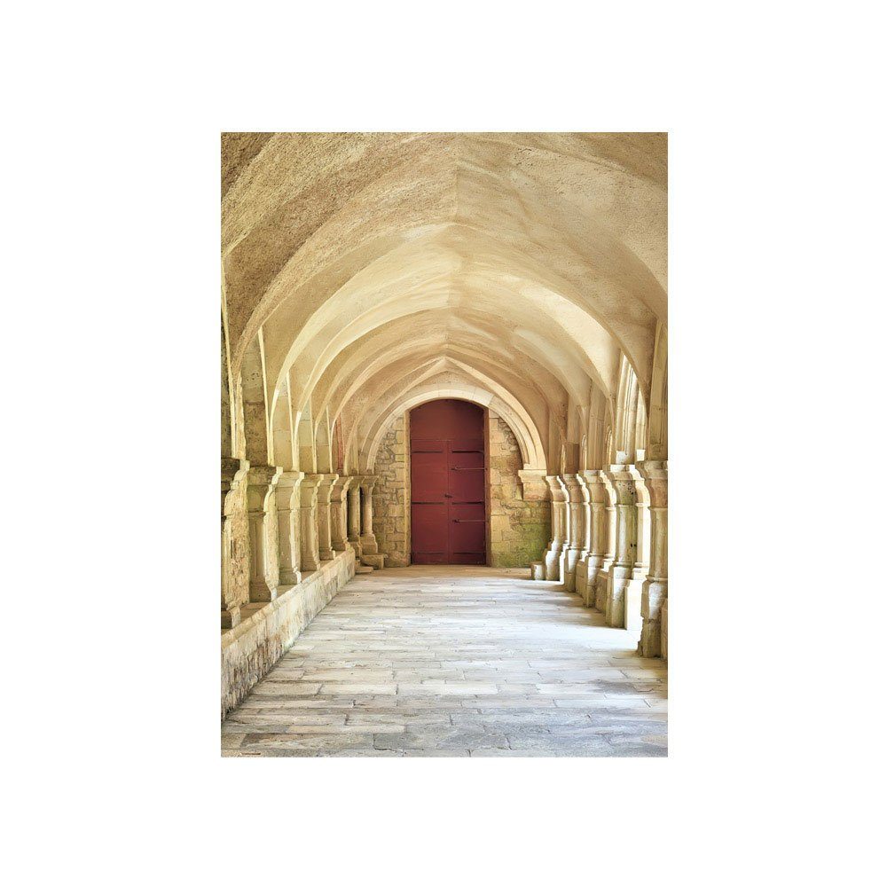 liwwing Fototapete Fototapete Säulen Architektur no. 65, Arkaden 3D Perspektive Gewölbe liwwing Spanien