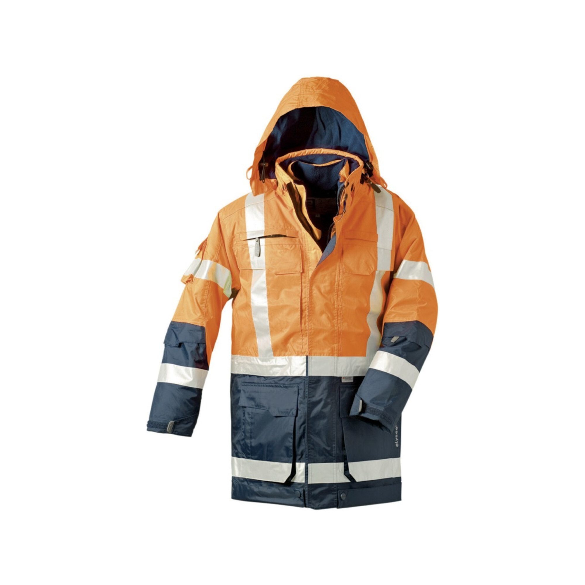 Elysee Warnweste Elysee Warnparka Wallace, 4in1, Gr. S, orange