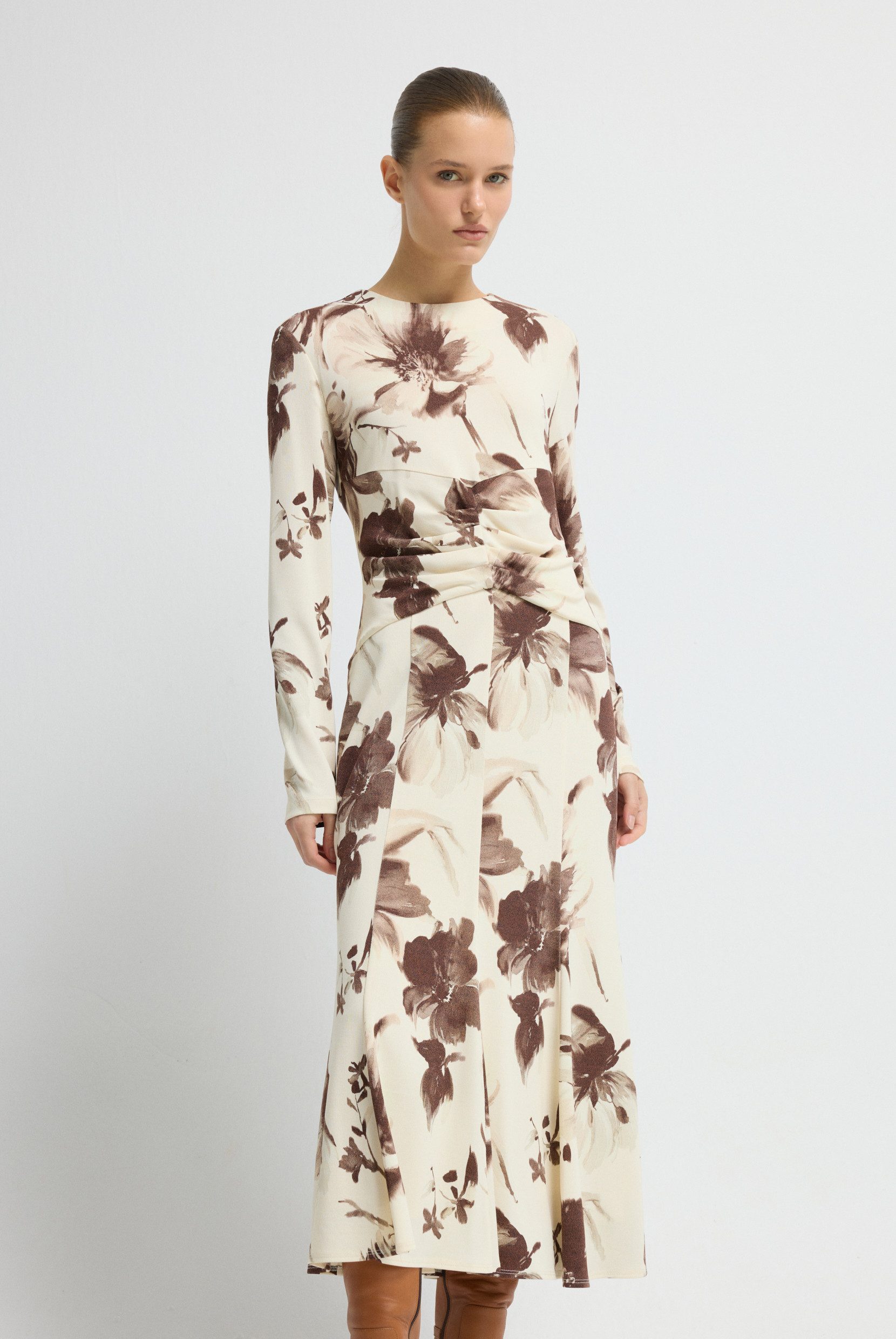 adL Druckkleid Gemustertes Kleid