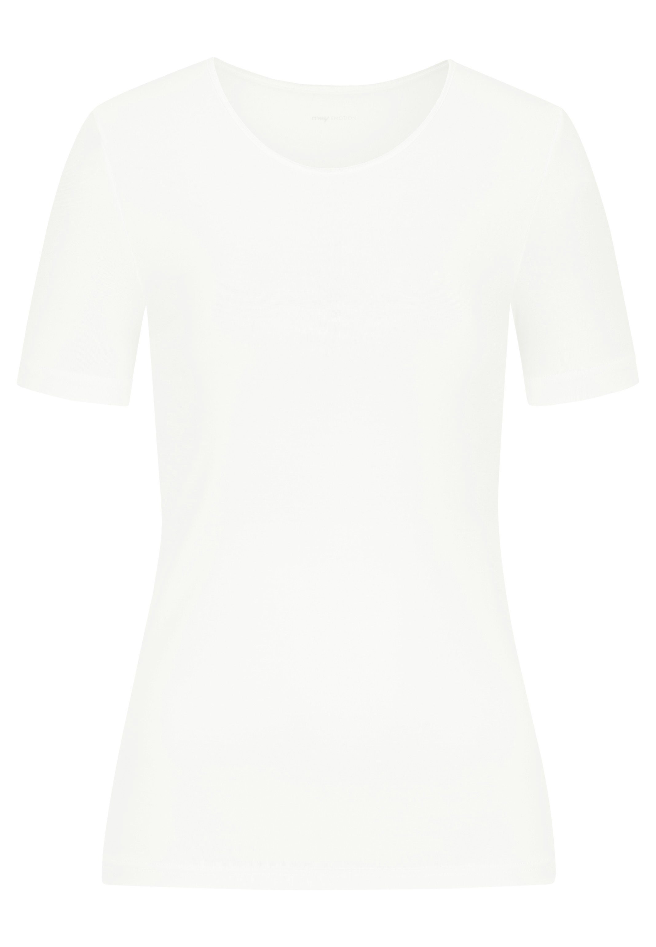 störende Unterhemd Kurzarm / Seitennähte Unterhemd Ohne Emotion Champagner Shirt Mey (1-St) -