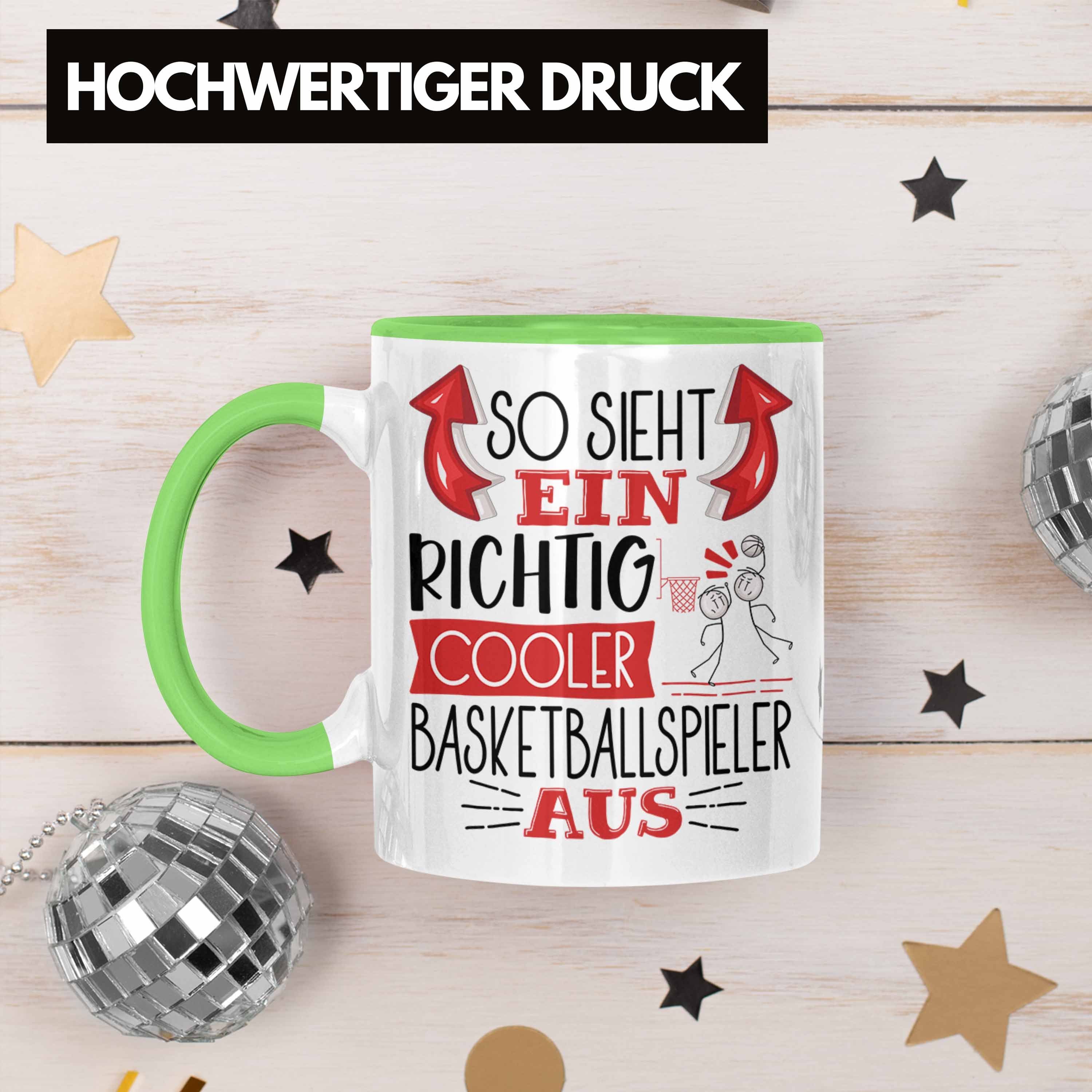 Trendation Tasse Biologe Tasse So Aus Sieht Ein Geschenk Cooler RIchtig Biologe Gesche Grün