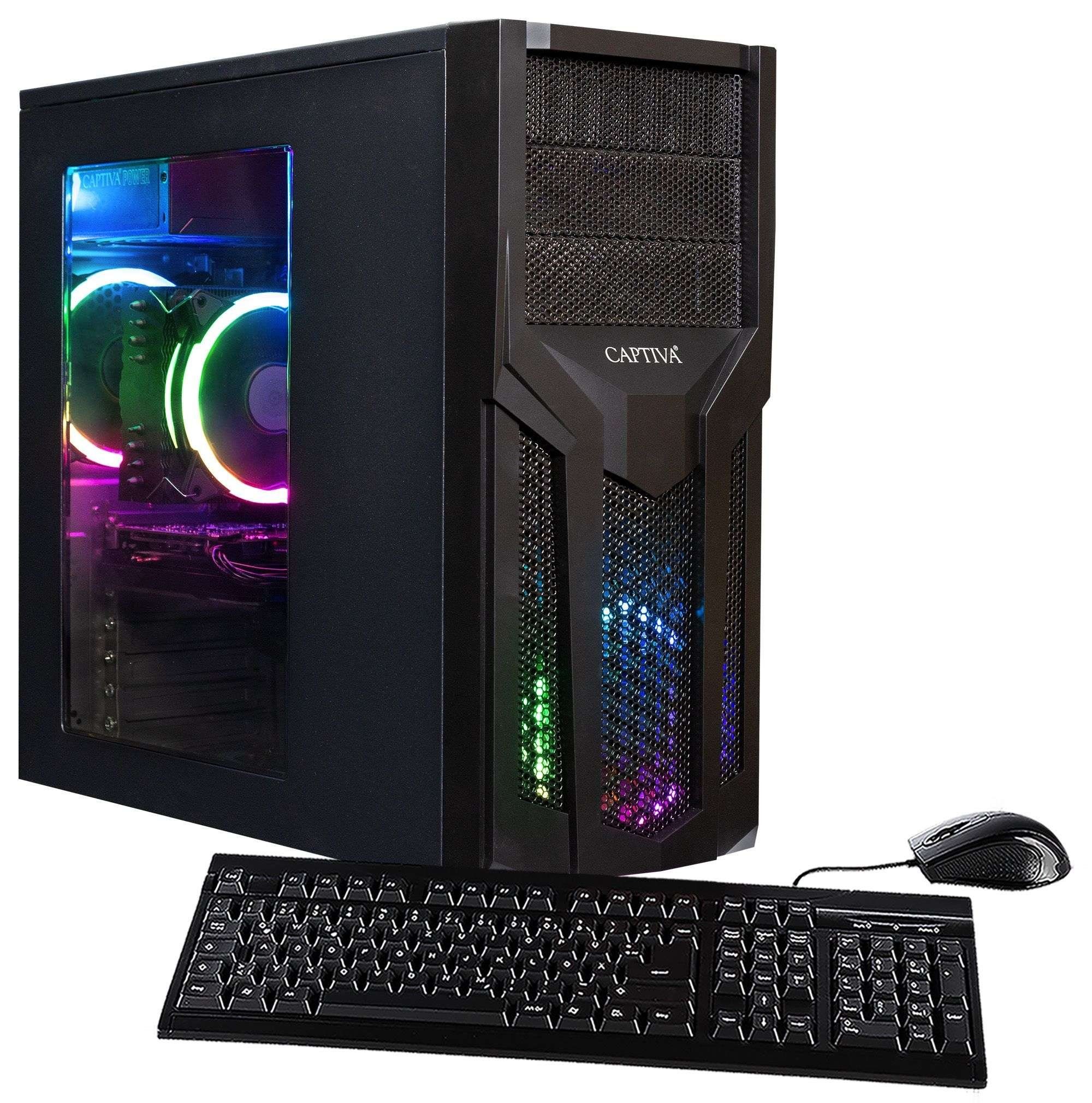 CAPTIVA Power Starter R79-986 Business-PC (AMD Ryzen 5 5600G, -, 16 GB RAM, 500 GB SSD, Luftkühlung)