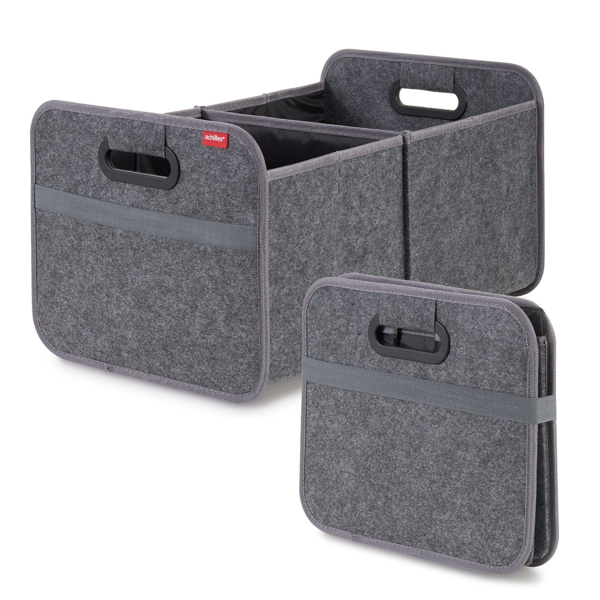 Klappbox Auto Faltbox aus Filz, Kofferraumtasche, Einkaufstasche, Organizer