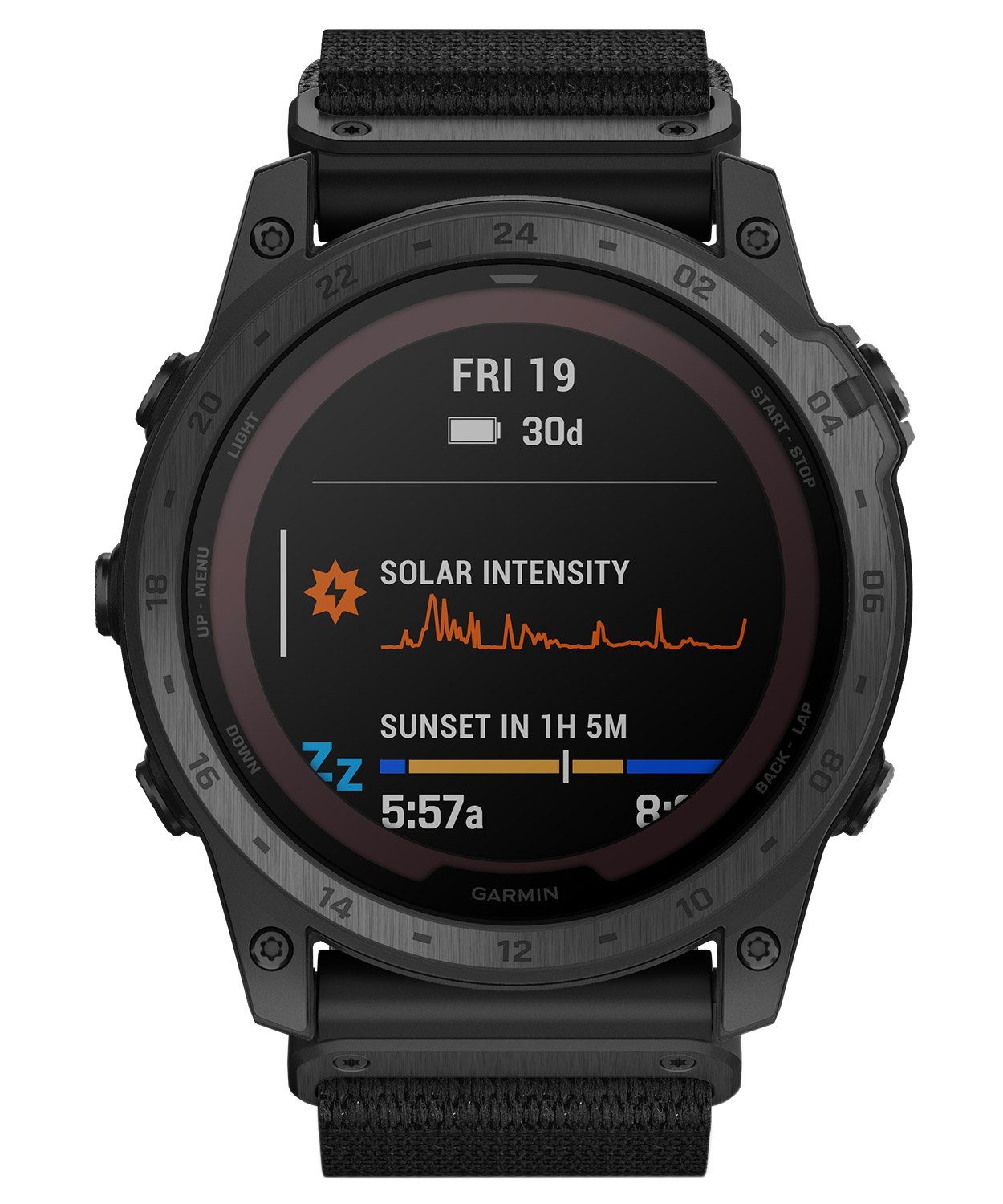 Garmin Tactix 7 Pro Solar Ballistic Einsatzuhr Titan Schwarz Fitnessuhr  (3.55 cm/1.4 Zoll, Proprietär), 1-tlg., Uhrglas: mit Saphirglas