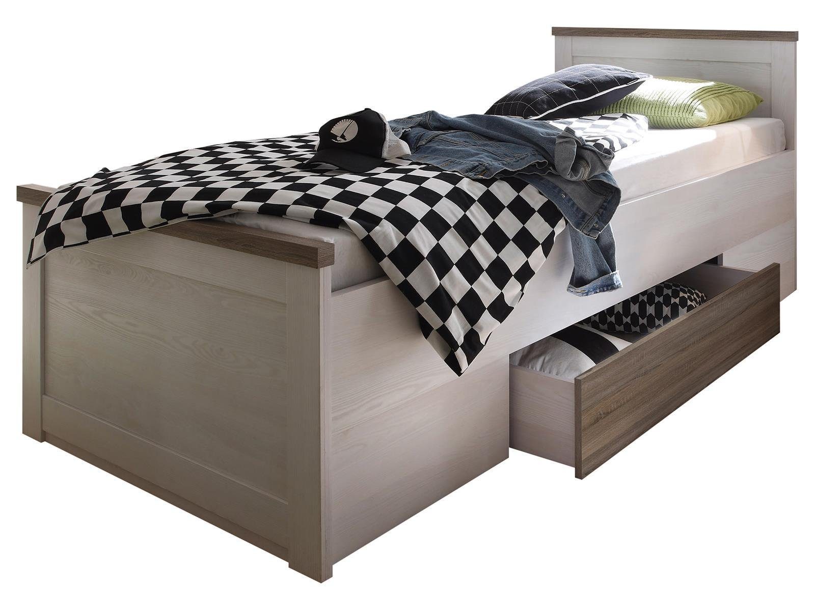möbelando Bett Lebbie, 106 x 91 günstig online kaufen