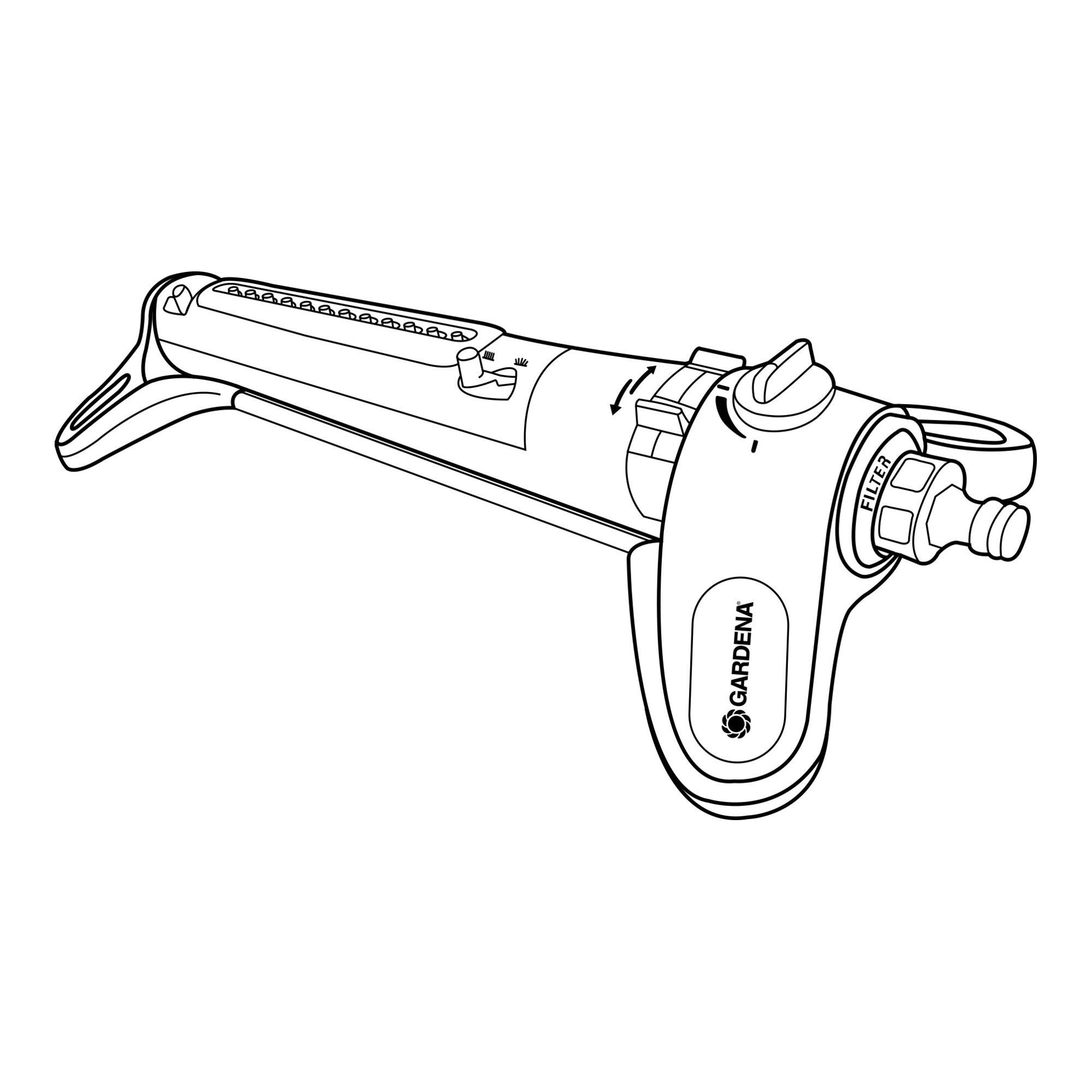 GARDENA Bewässerungssystem GARDENA Viereckregner AquaZoom S