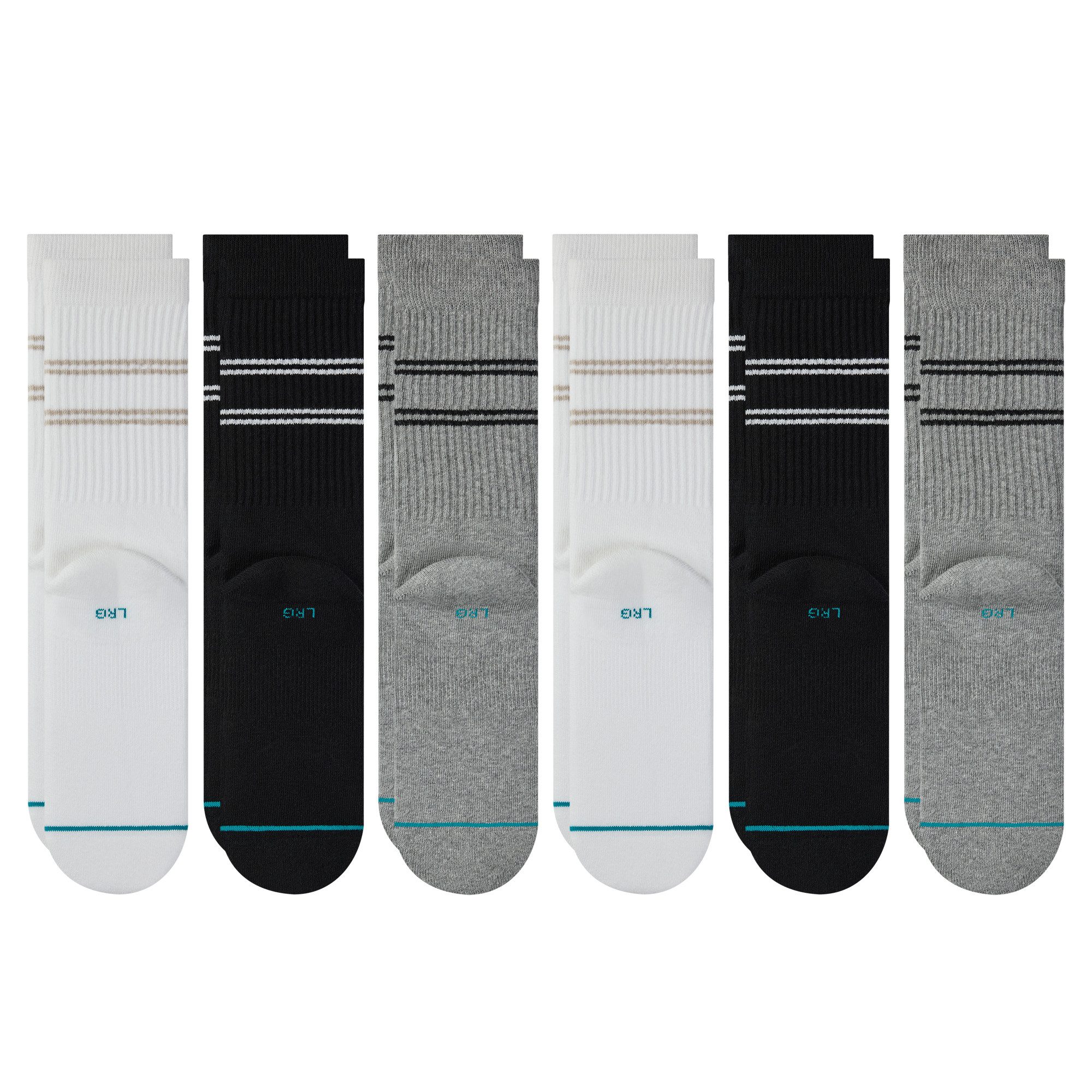 Stance Freizeitsocken VITAL 6 PACK CREW