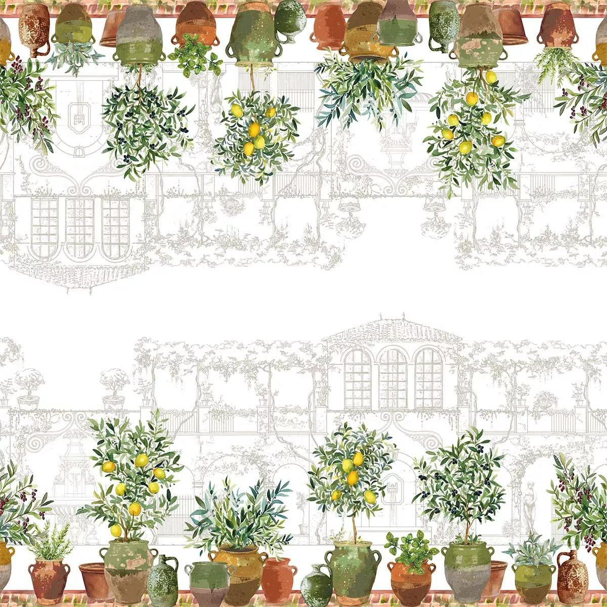 Garnier Thiebaut Tischdecke Garnier-Thiebaut Tischwäschekollektion Jardin Provencal, bedruckt