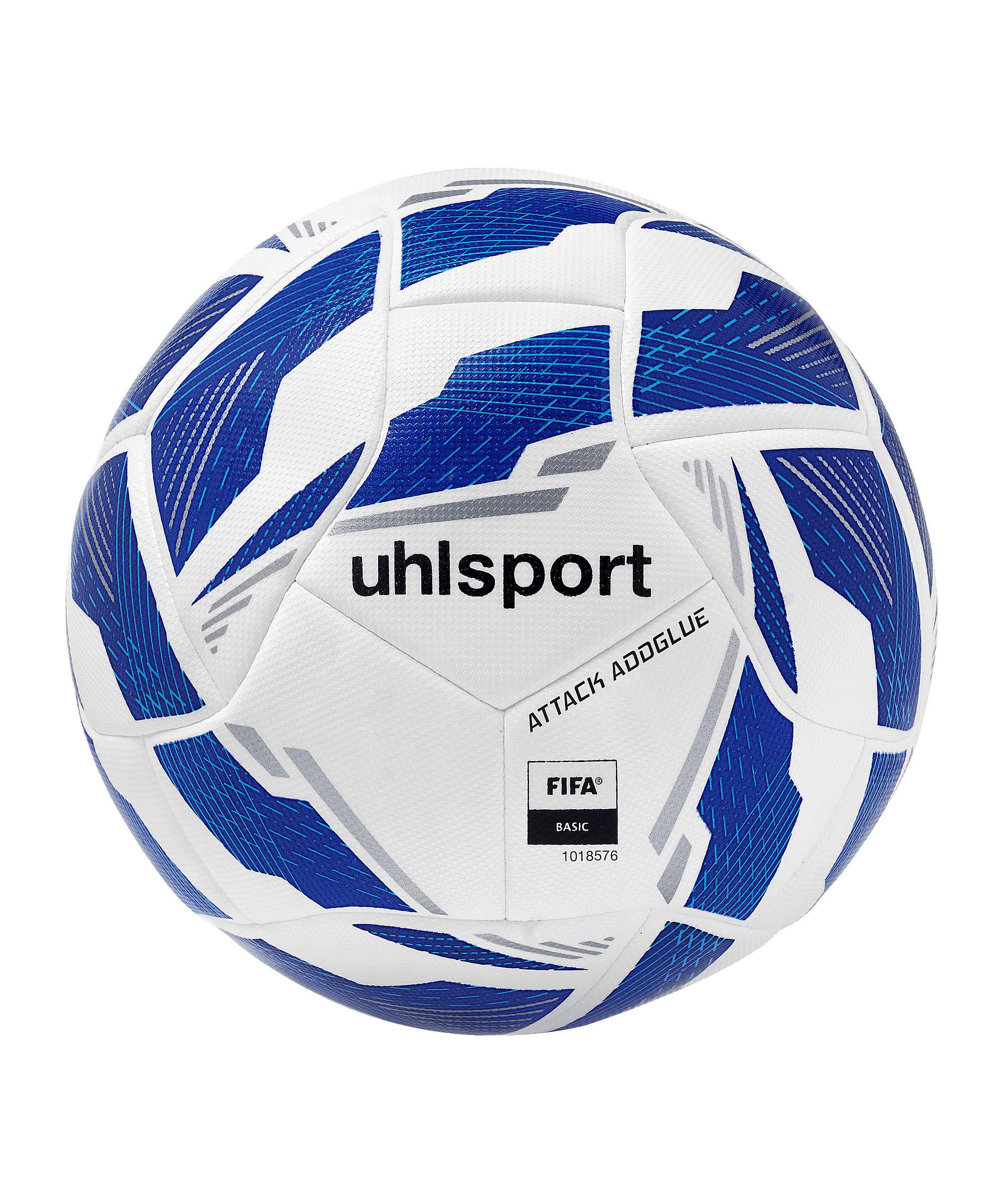 uhlsport Fußball uhlsport Attack Addglue Trainingsball Weiß, stabil