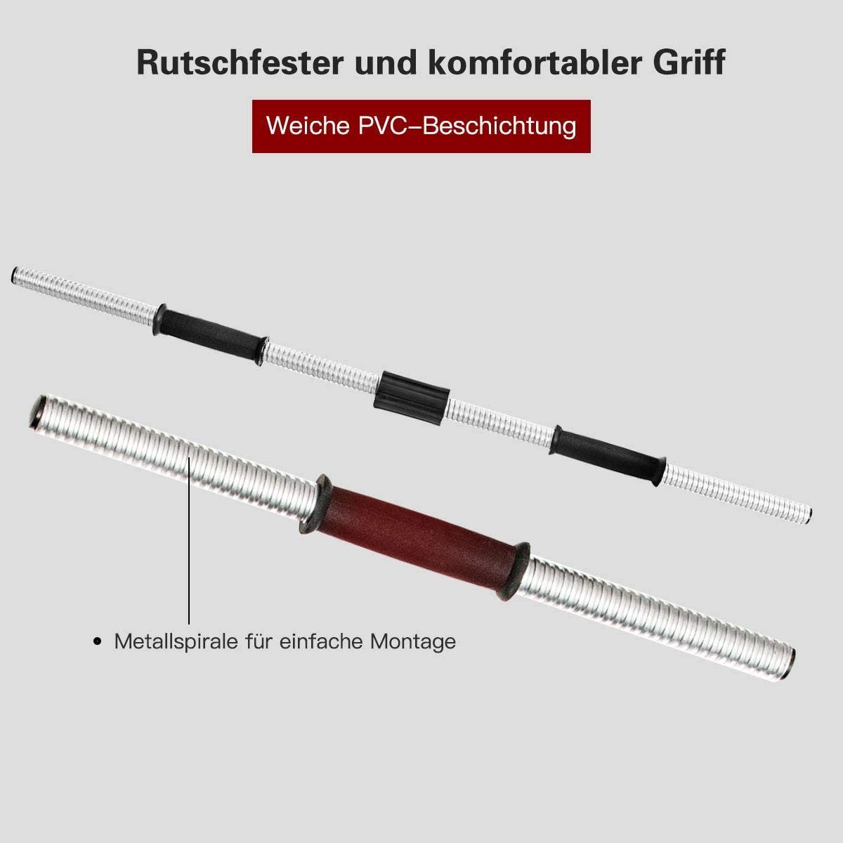 COSTWAY Hantel-Set 30 16 Hantelscheiben Kurzhanteln, KG mit