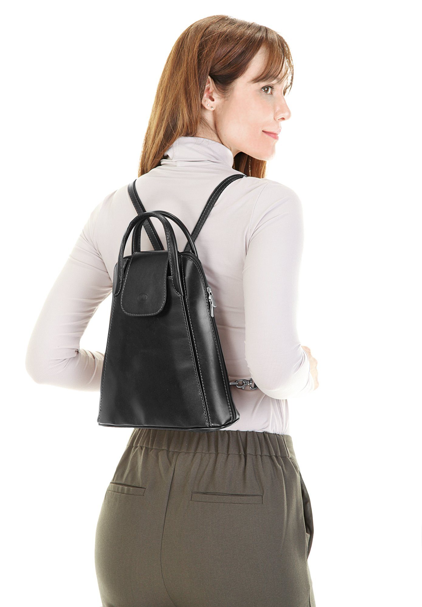 Piké Cityrucksack FATA BUONA, echt Leder, Made in Italy günstig online kaufen