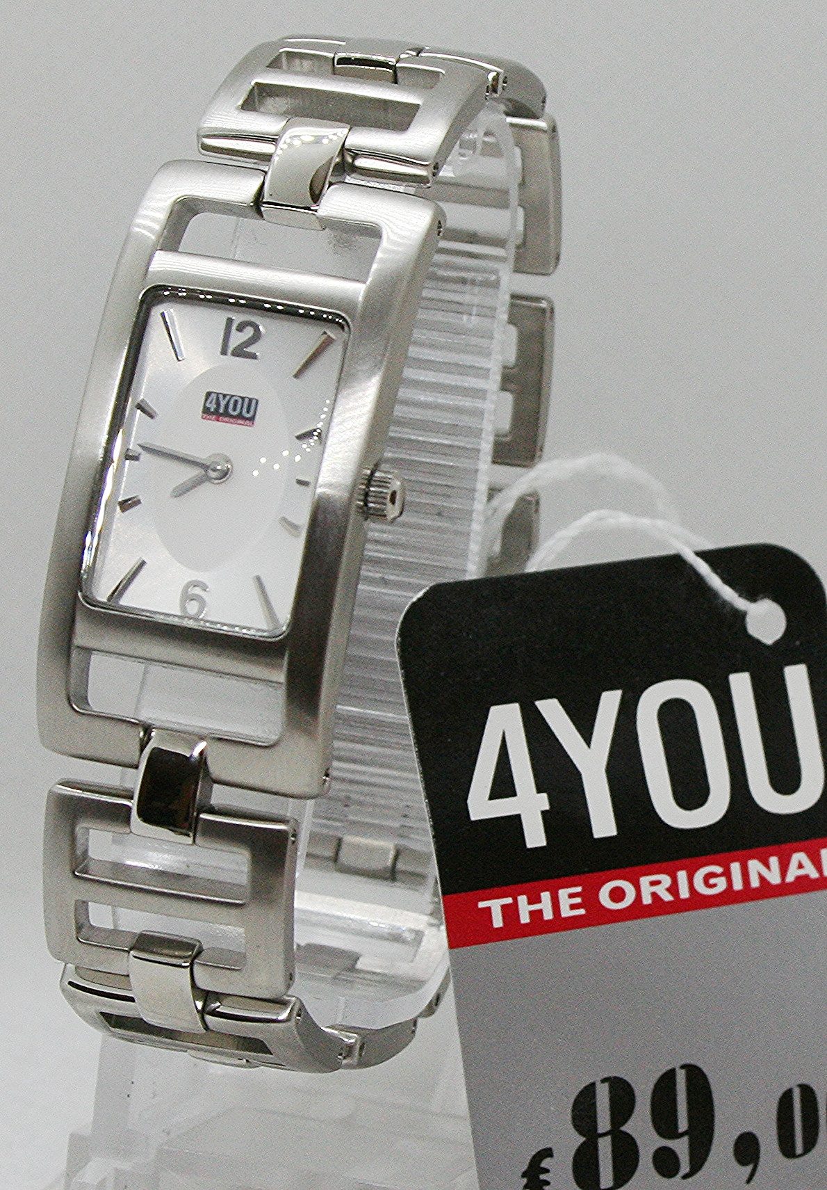 4YOU Quarzuhr Damenuhr 4You 4.4802 Edelstahl, (1-tlg) günstig online kaufen